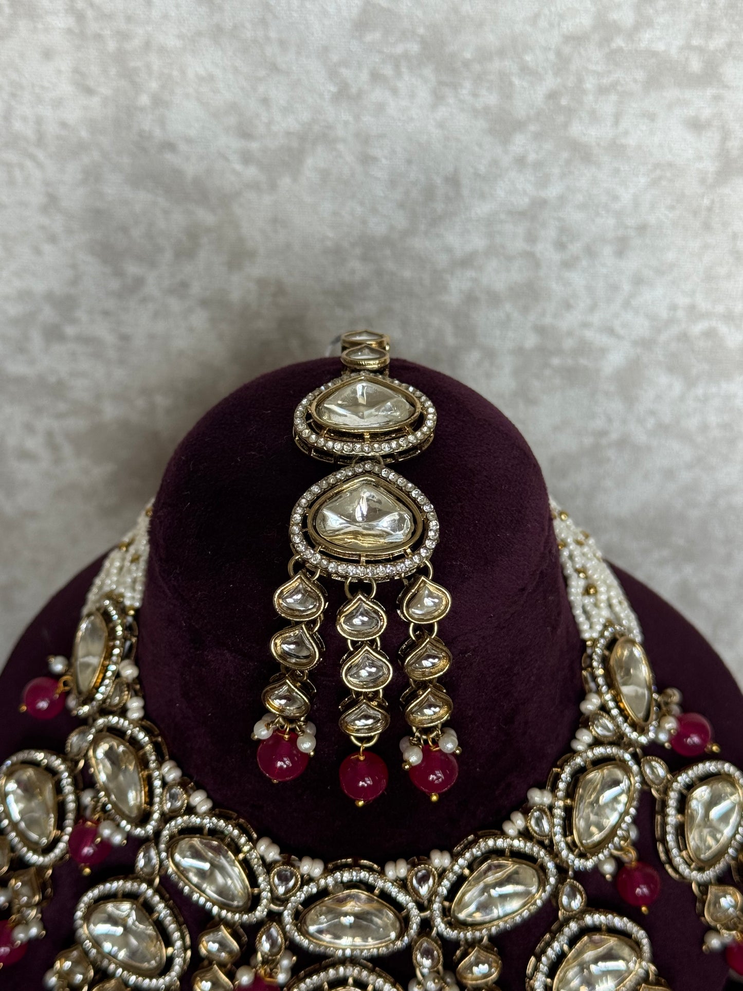 Statement Kundan Necklace Set | The Tara Collection