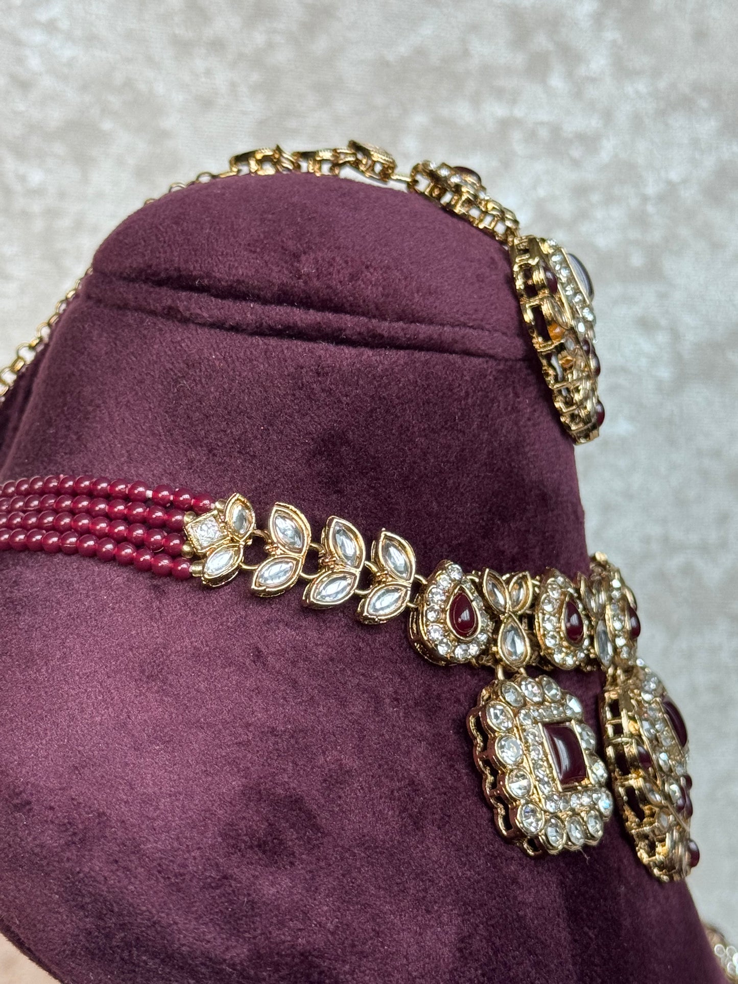 Kundan & Beaded Choker Set