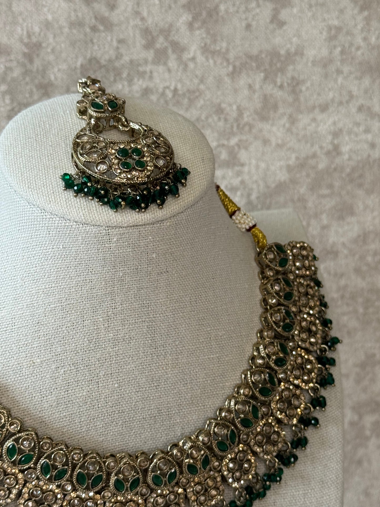 Elegant Necklace & Jhumka Set – Multiple Colours