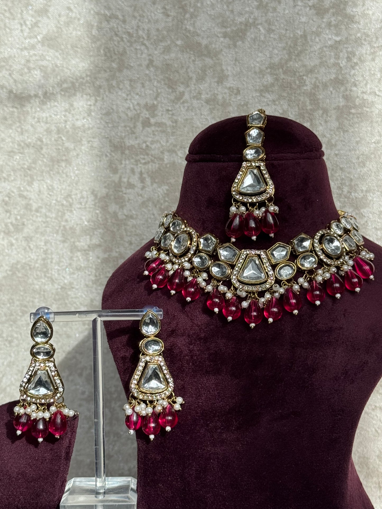 Kundan Necklace Set | The Tara Collection
