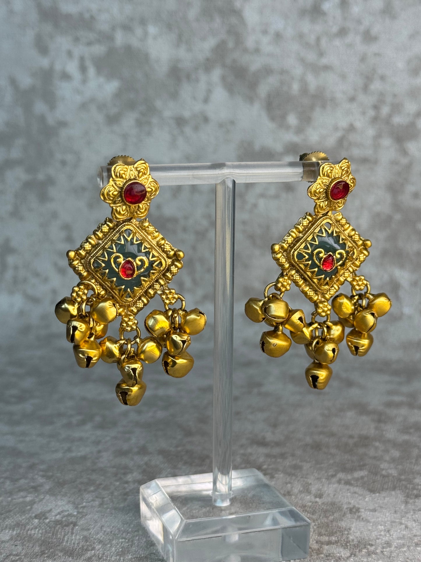 Heritage Ghungroo Earrings