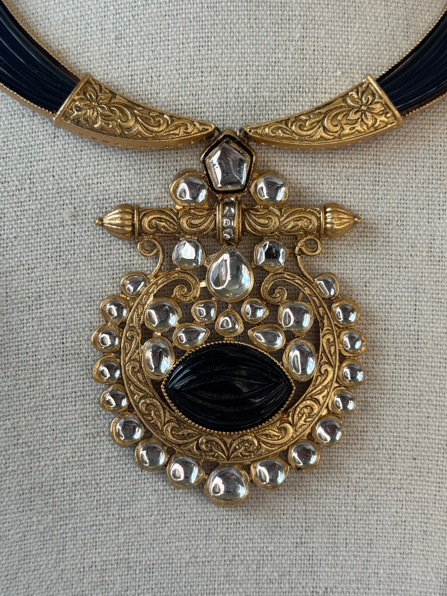 Rajwadi Polish North Style necklace set