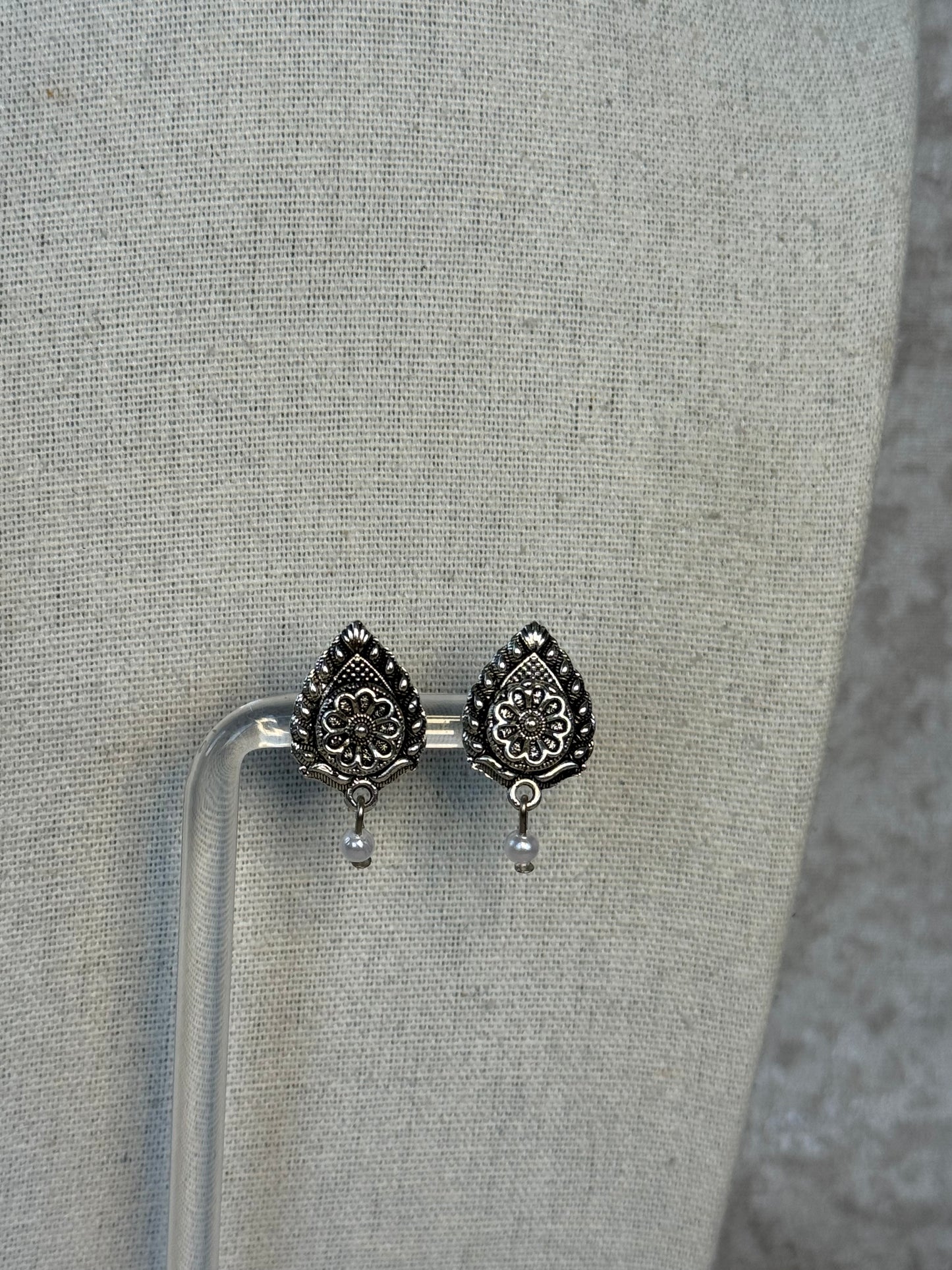 Oxidised Choker Set