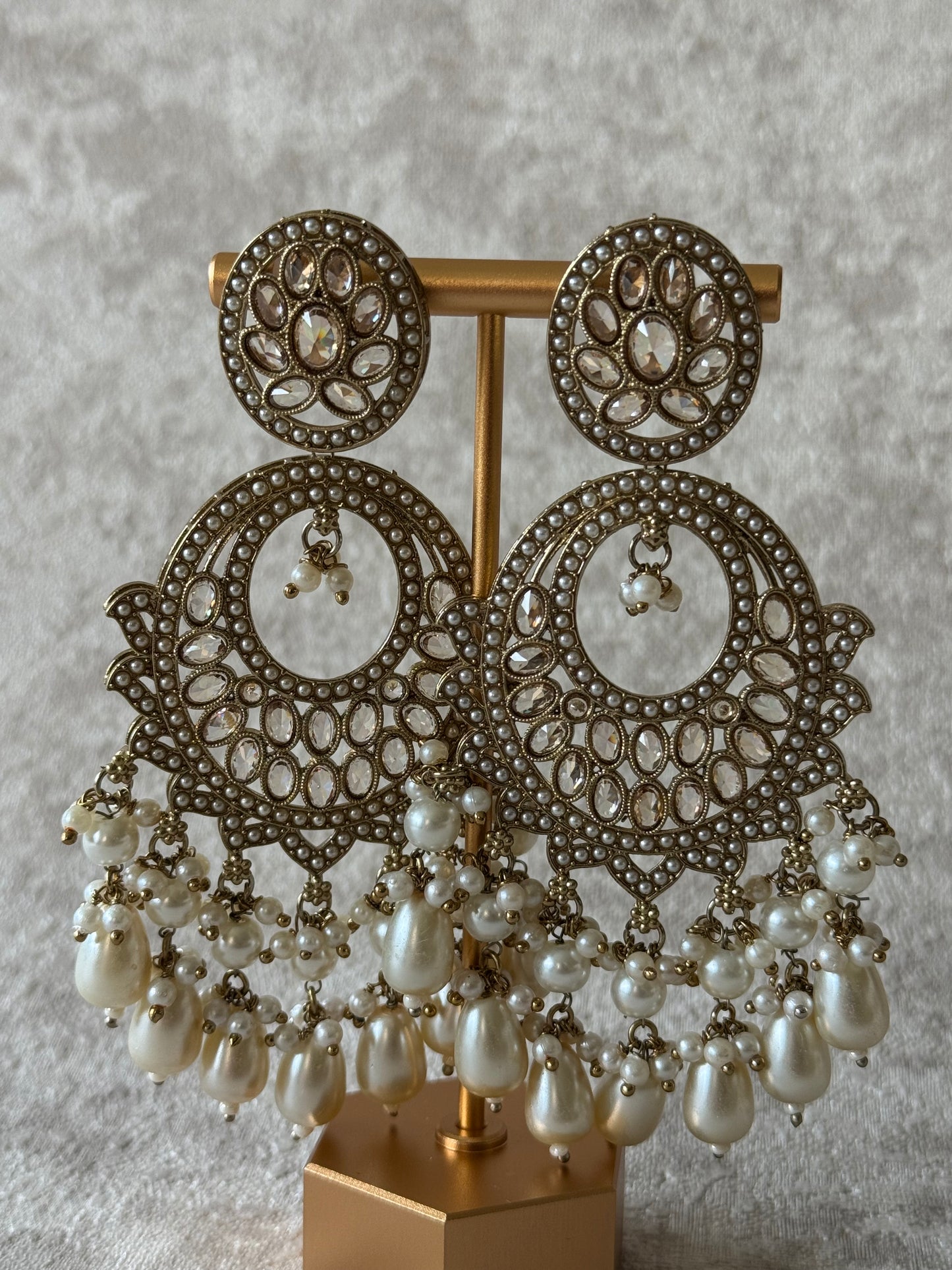 Pearl Statement Earrings