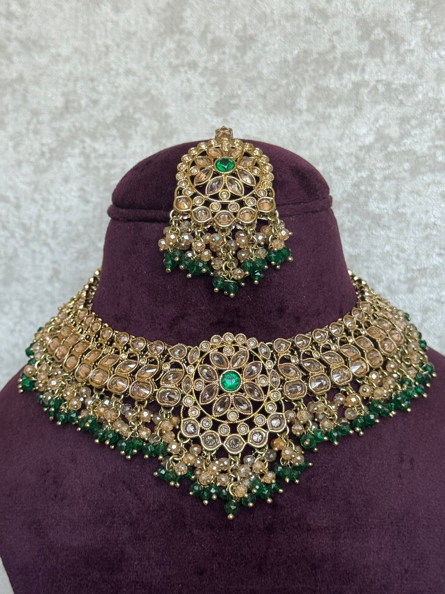 Polki Necklace Set | The Tara Collection