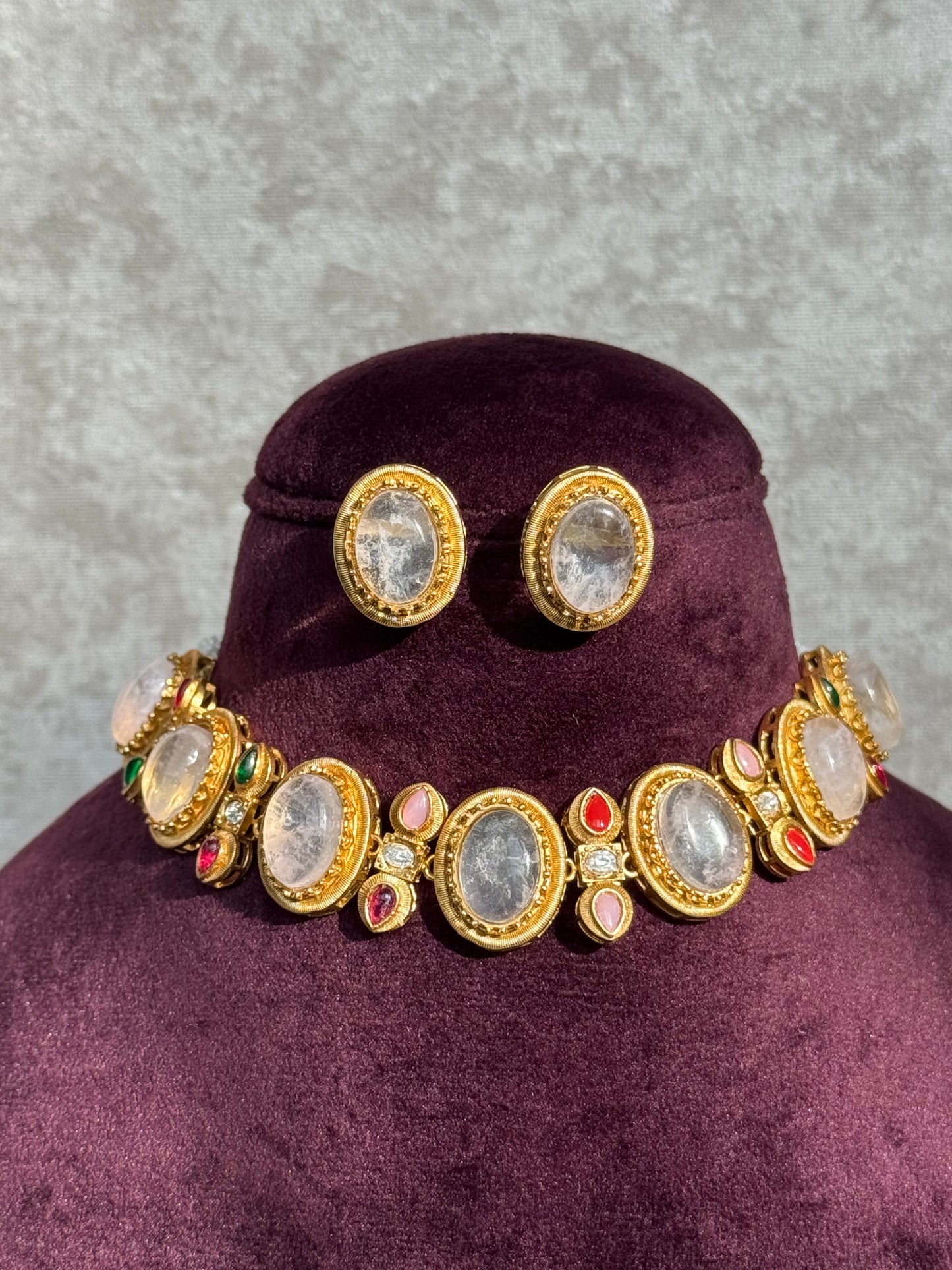 Sabyasachi Inspired Necklace Choker Set | The Tara Collection