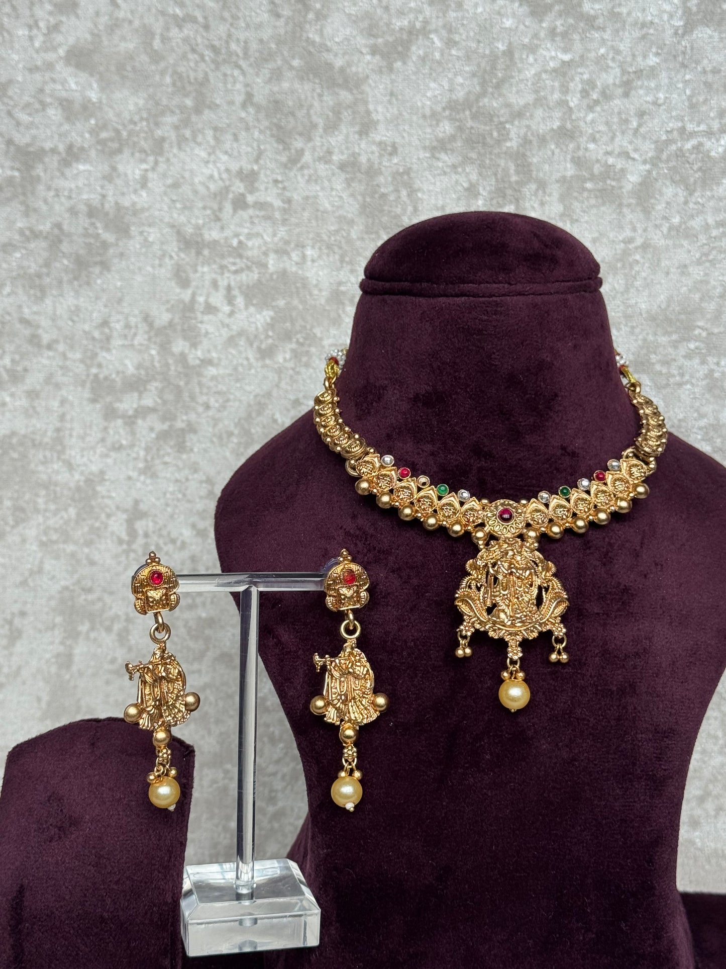 Radha Krishna Temple set | The Tara Collection