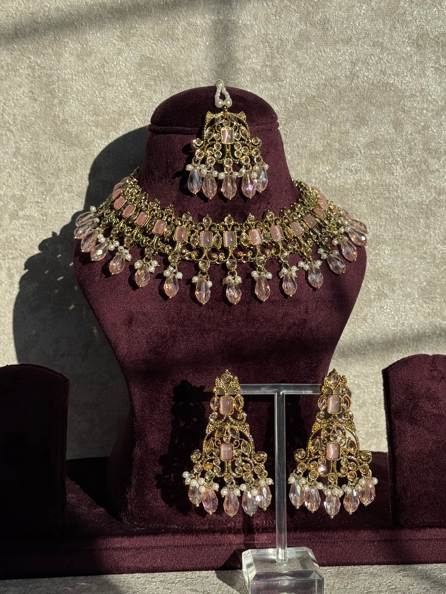 Crystal Necklace Set | The Tara Collection