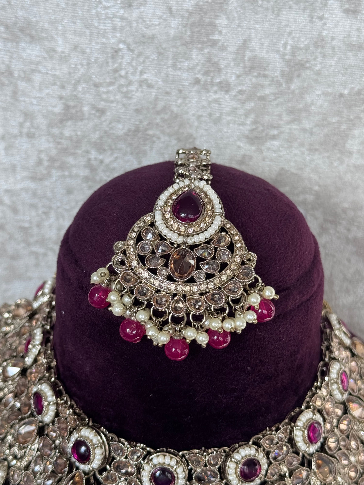 Charvi - Semi-Bridal Statement Choker Set | The Tara Collection