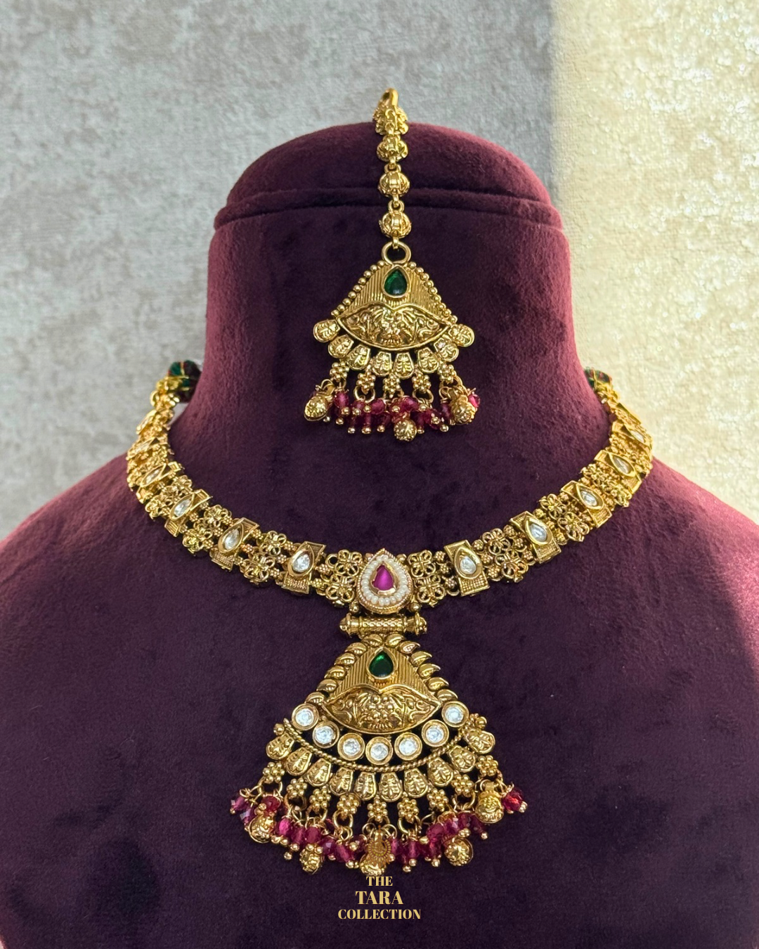 Heritage Necklace Set (Gold Plated)