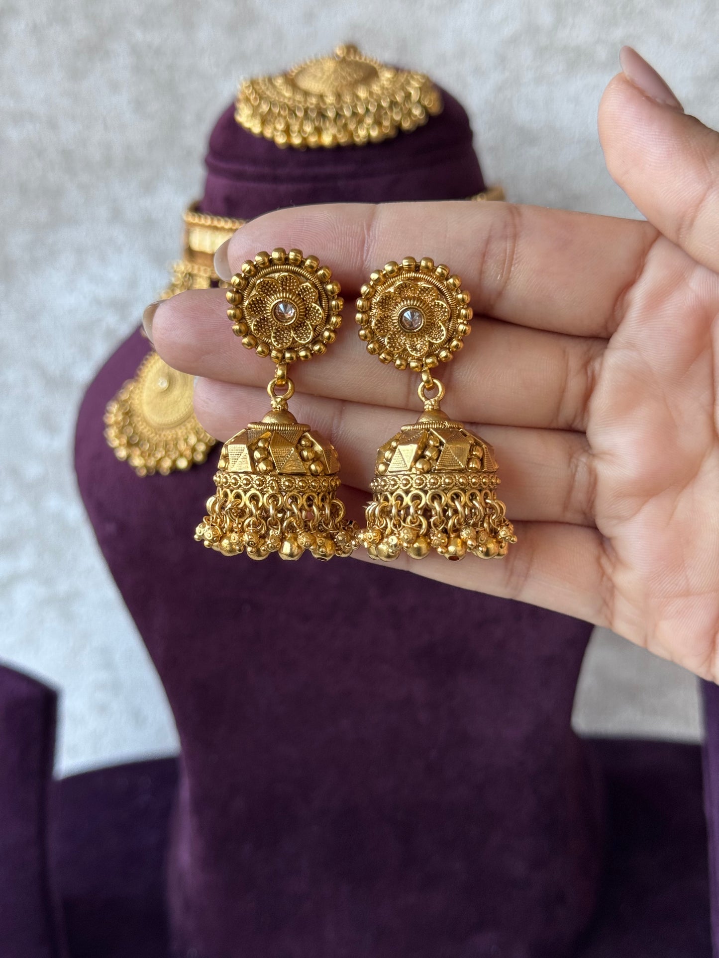 Gold Statement Set | The Tara Collection