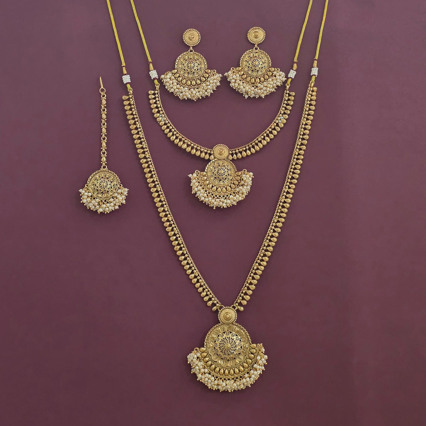 Gold Plated Full Combo Set | The Tara Collection