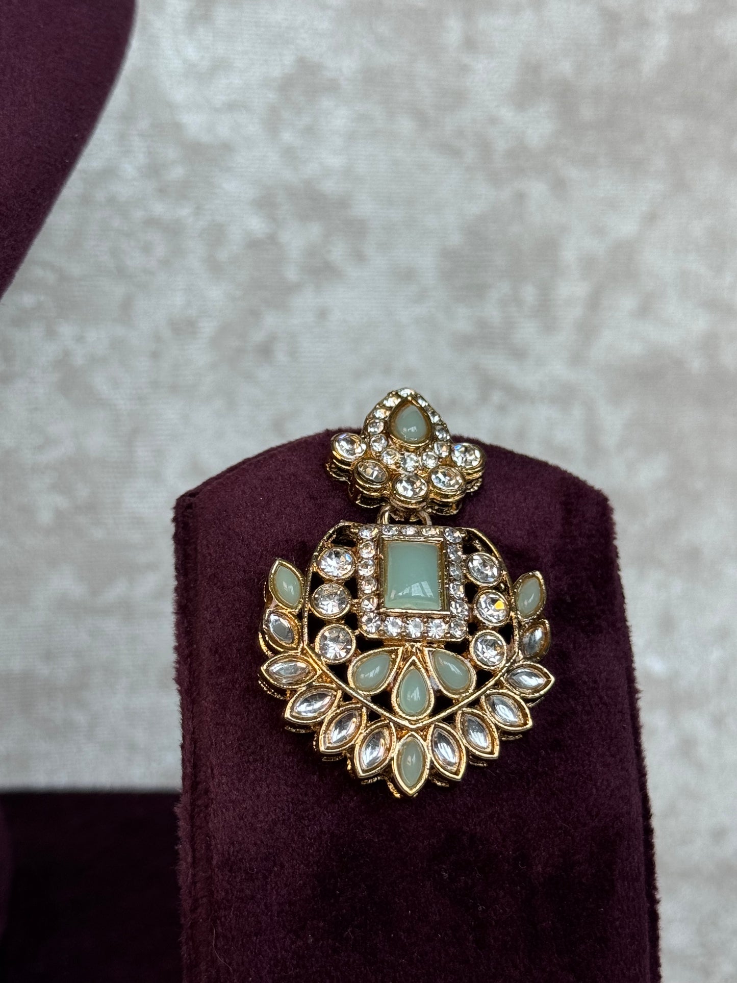 Kundan & Beaded Choker Set