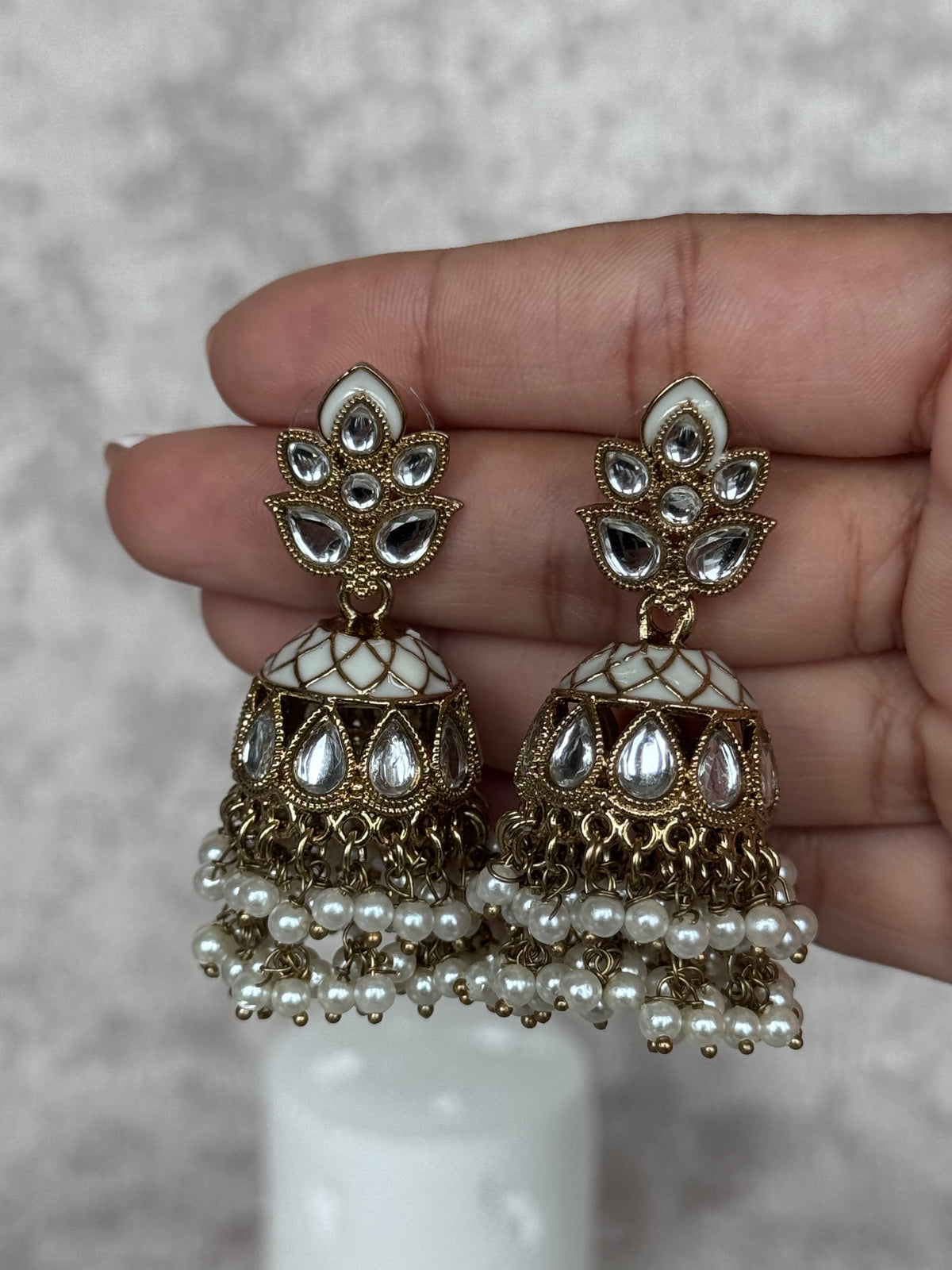 Riya - Desi Jhumka Earrings | The Tara Collection