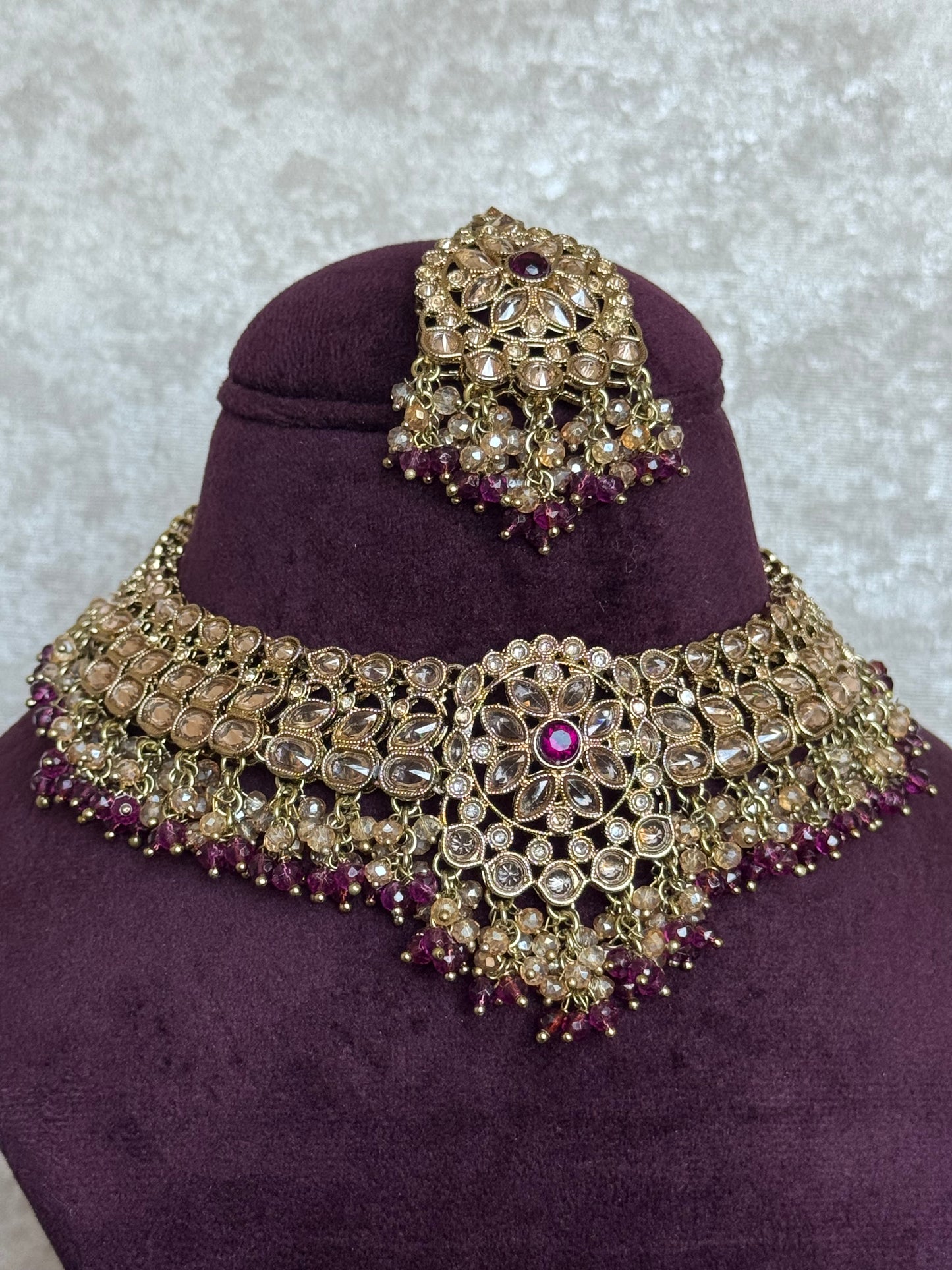 Polki Necklace Set | The Tara Collection