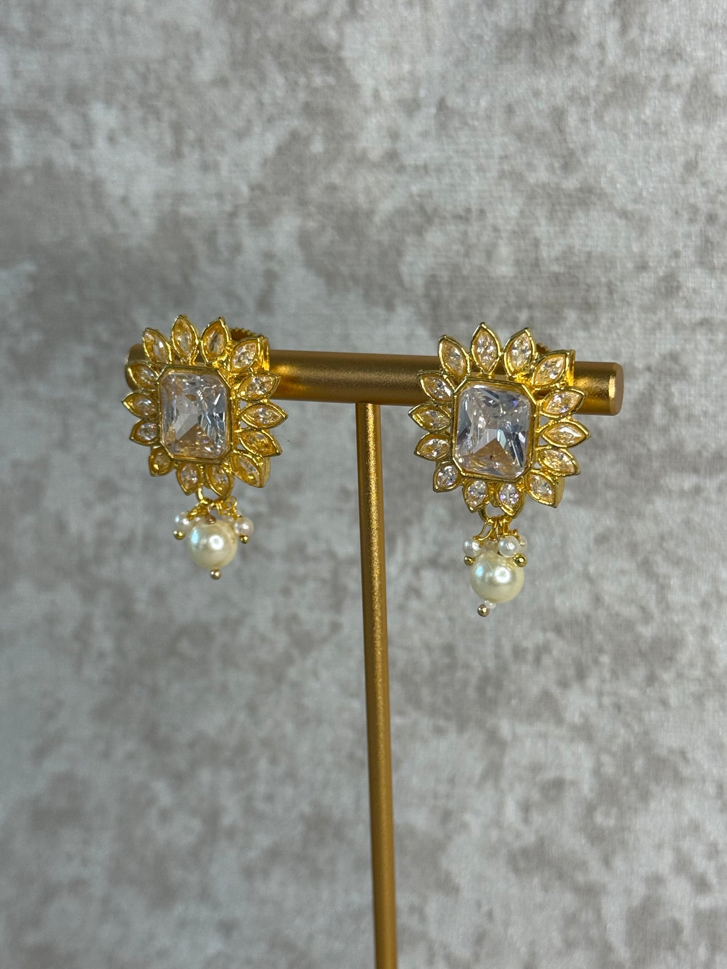 Mini Statement Stud Earrings – Multiple Colours