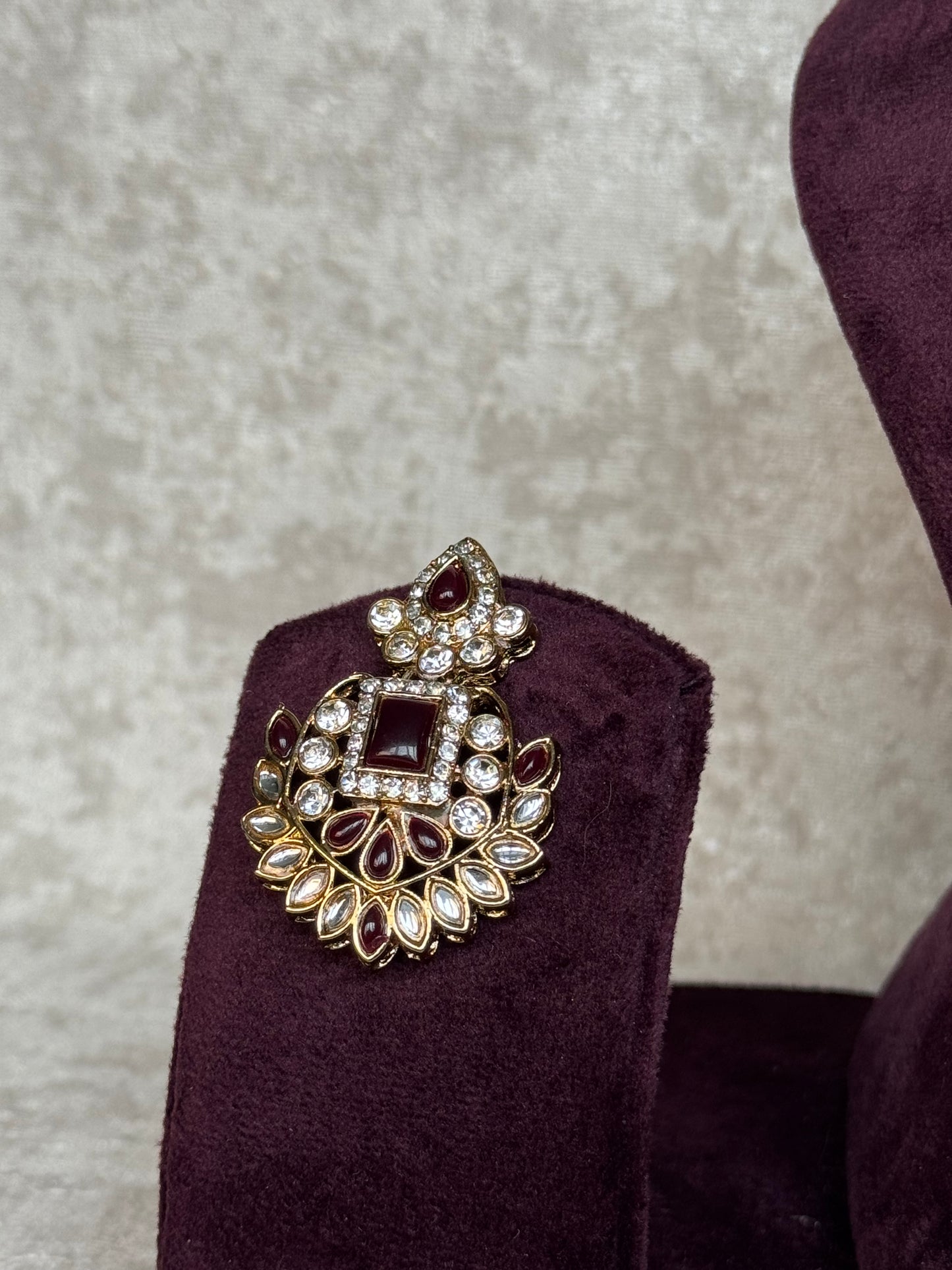 Kundan & Beaded Choker Set