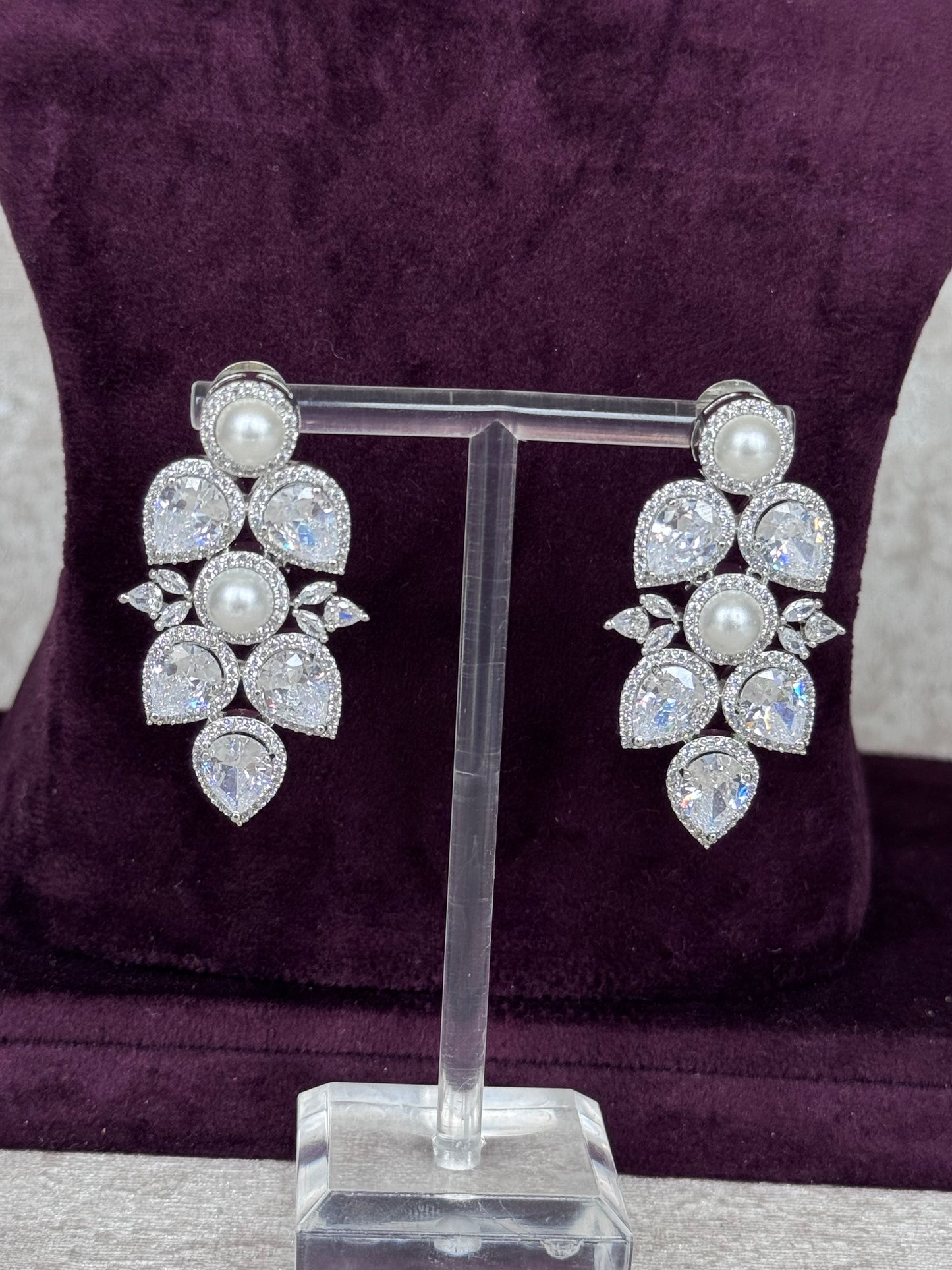 American Diamond Choker Set | The Tara Collection