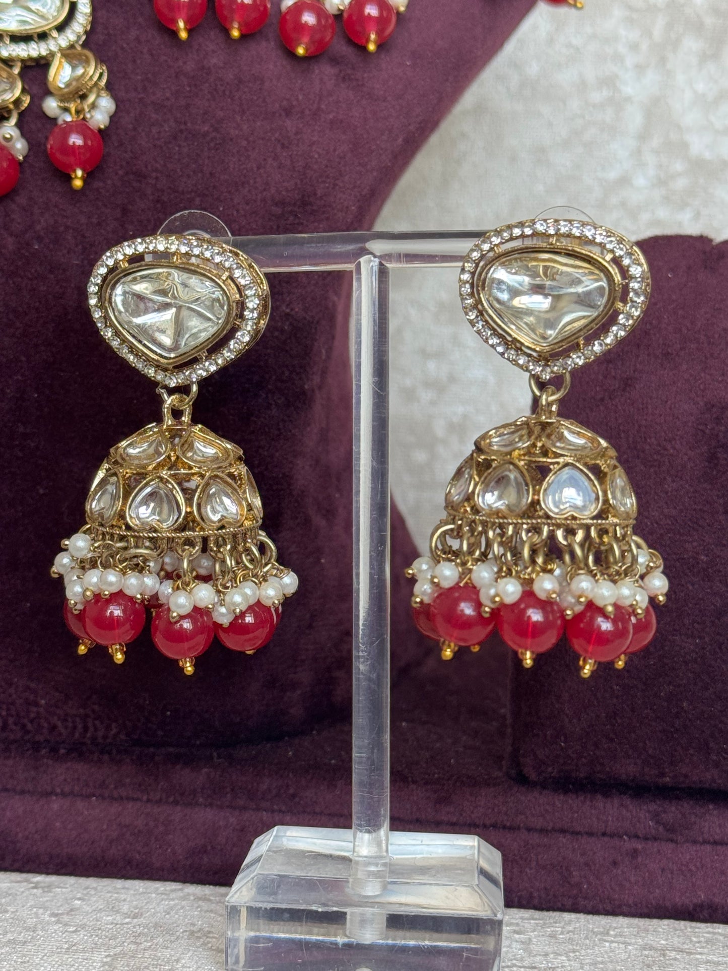 Statement Kundan Necklace Set | The Tara Collection