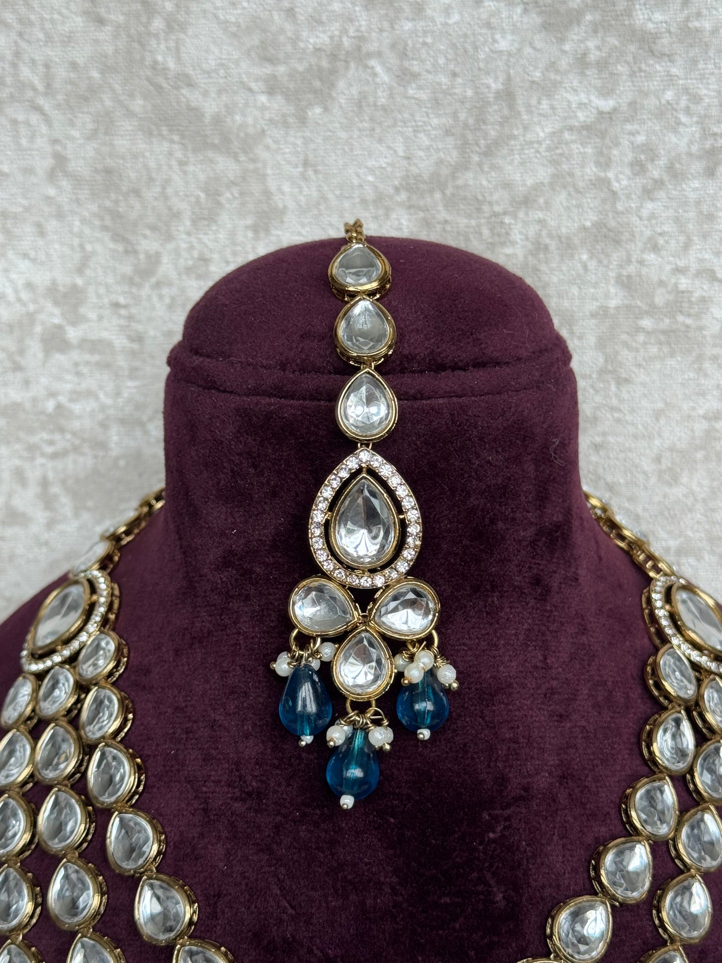 Multi Layer Kundan Necklace Set | The Tara Collection