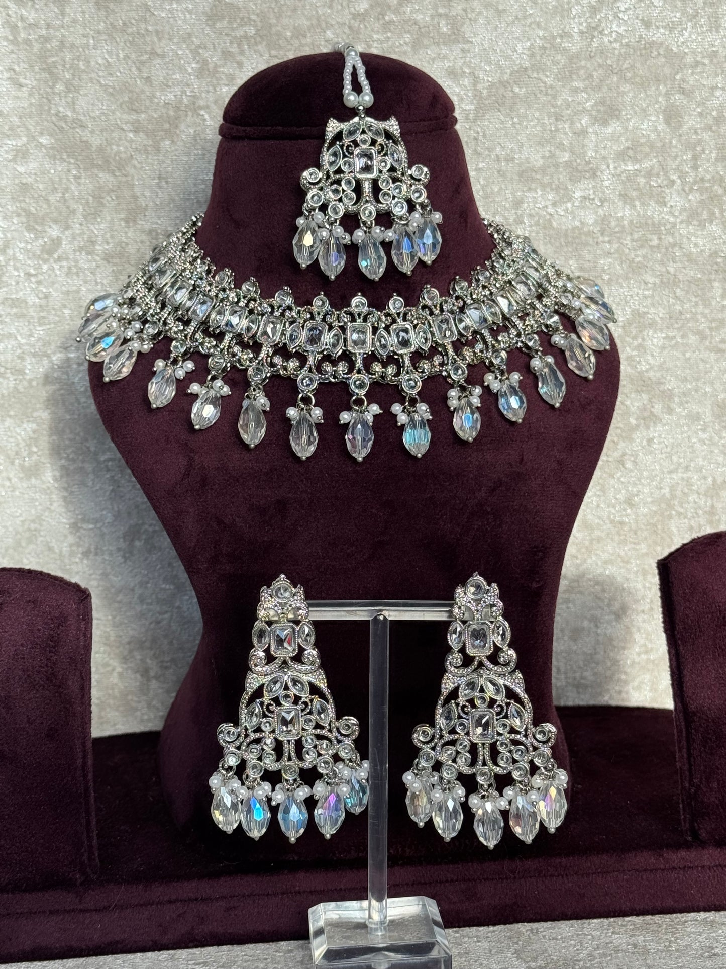 Crystal Necklace Set | The Tara Collection