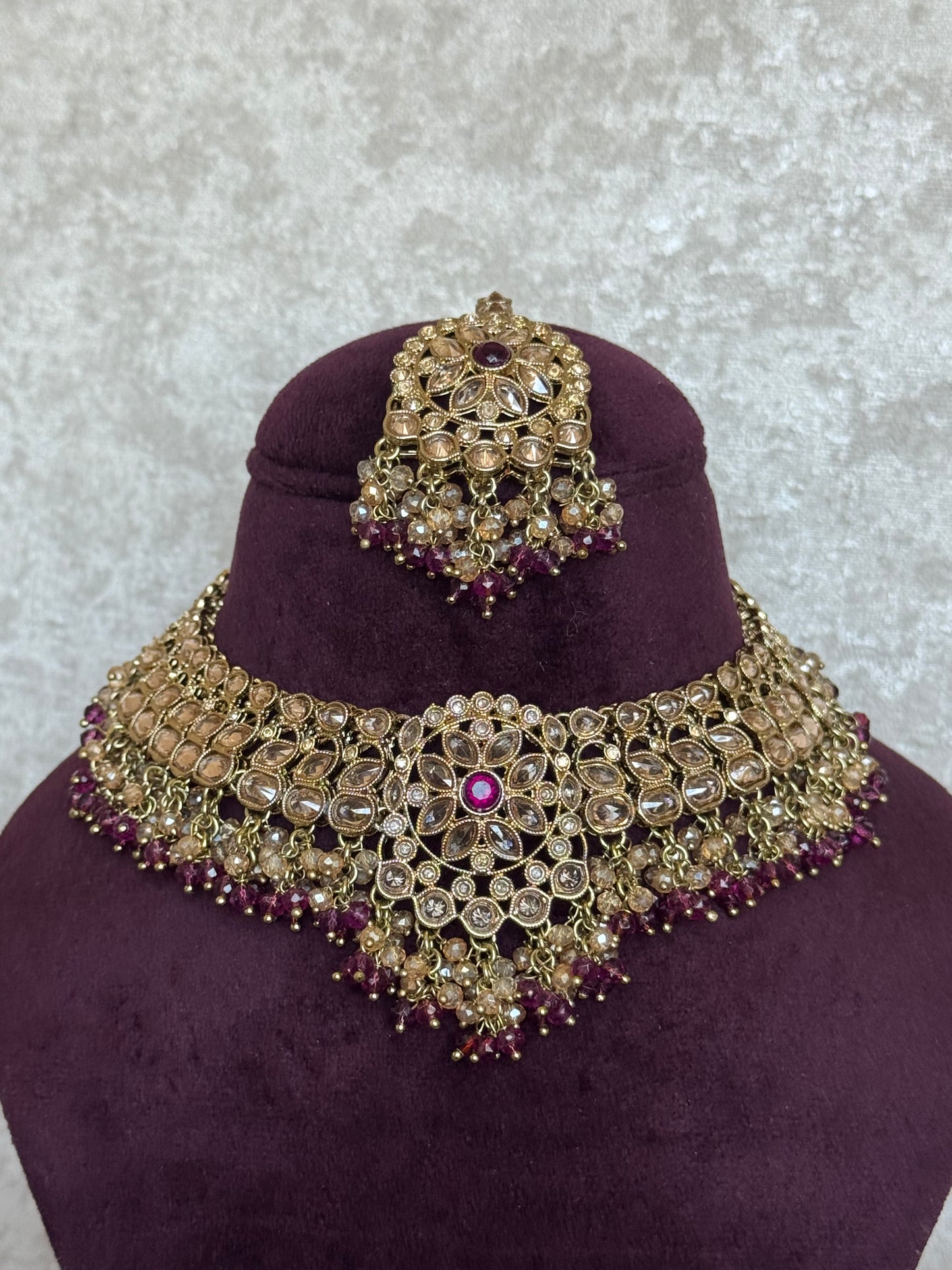 Polki Necklace Set | The Tara Collection