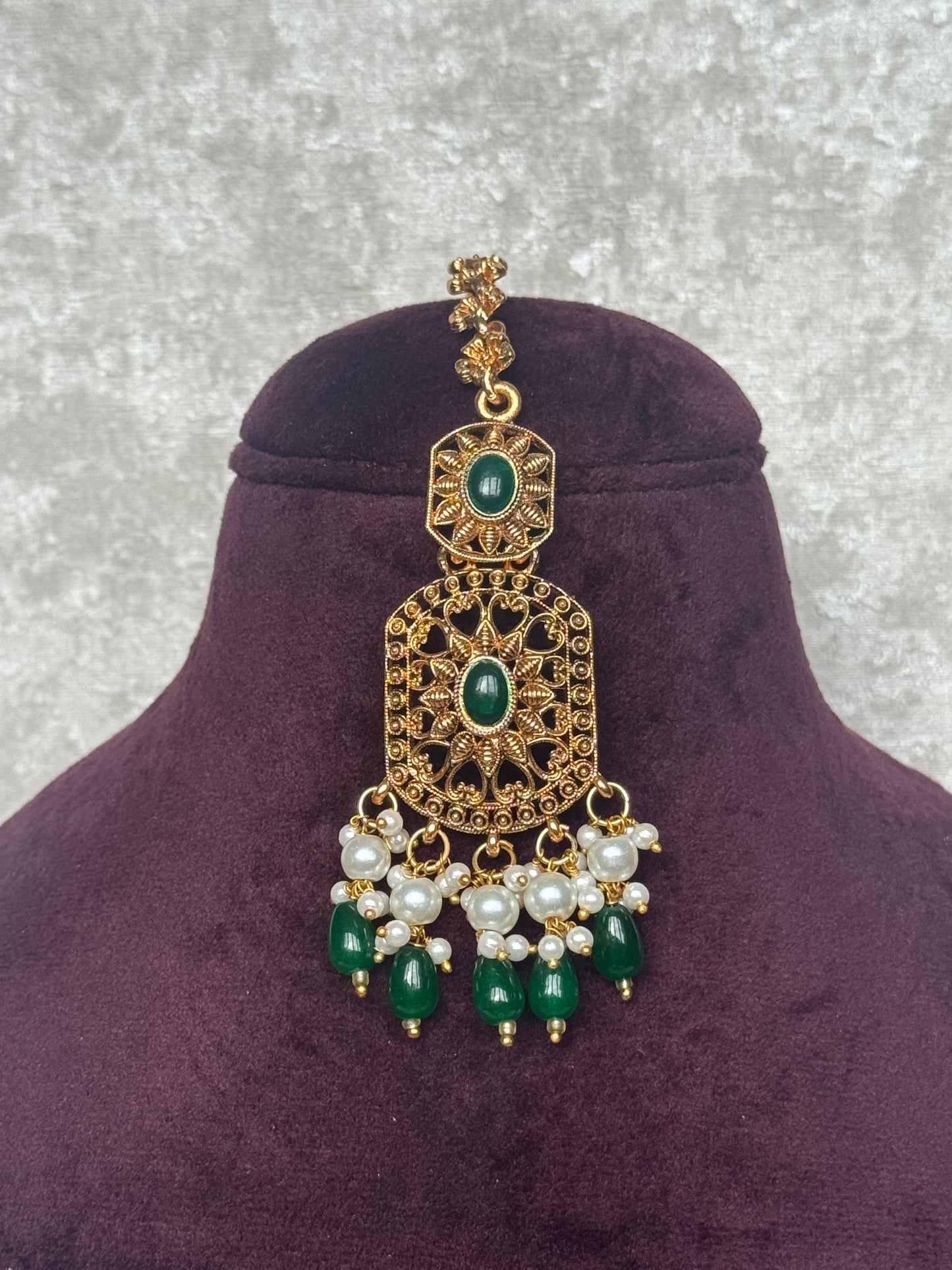 Earring Tikka Set | Detachable Sahara | The Tara Collection