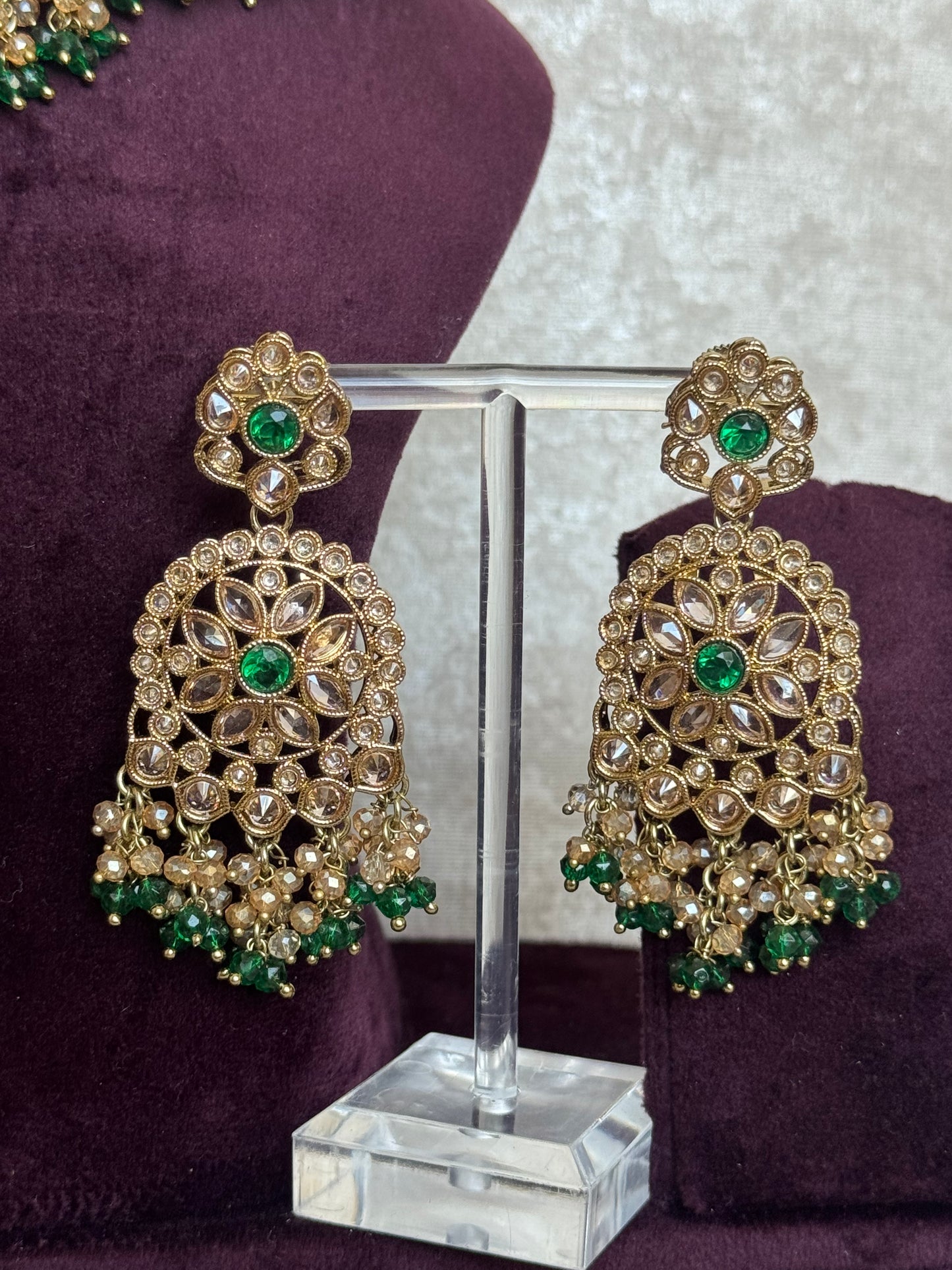 Polki Necklace Set | The Tara Collection