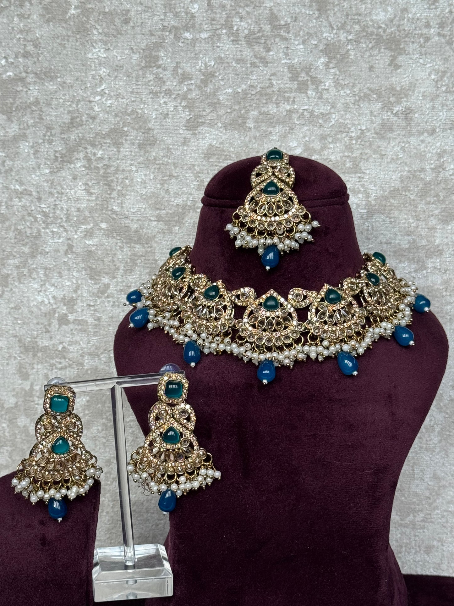 Polki Necklace Set | The Tara Collection