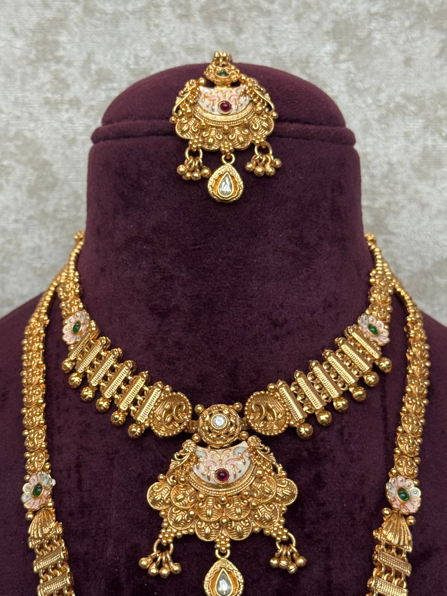 Heritage Combo Set | Double Necklace | The Tara Collection