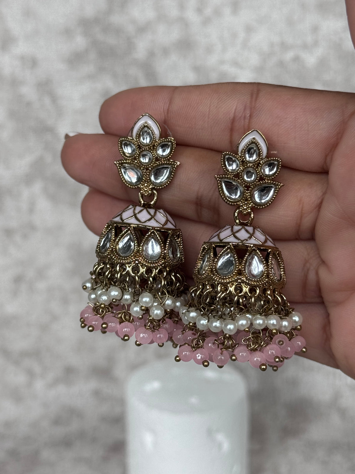 Riya - Desi Jhumka Earrings | The Tara Collection