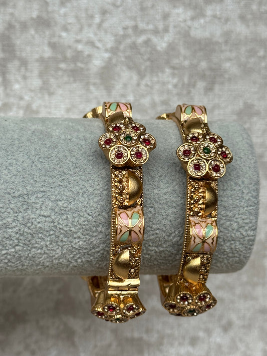 Heritage Bangle set | Size 2.6 | The Tara Collection