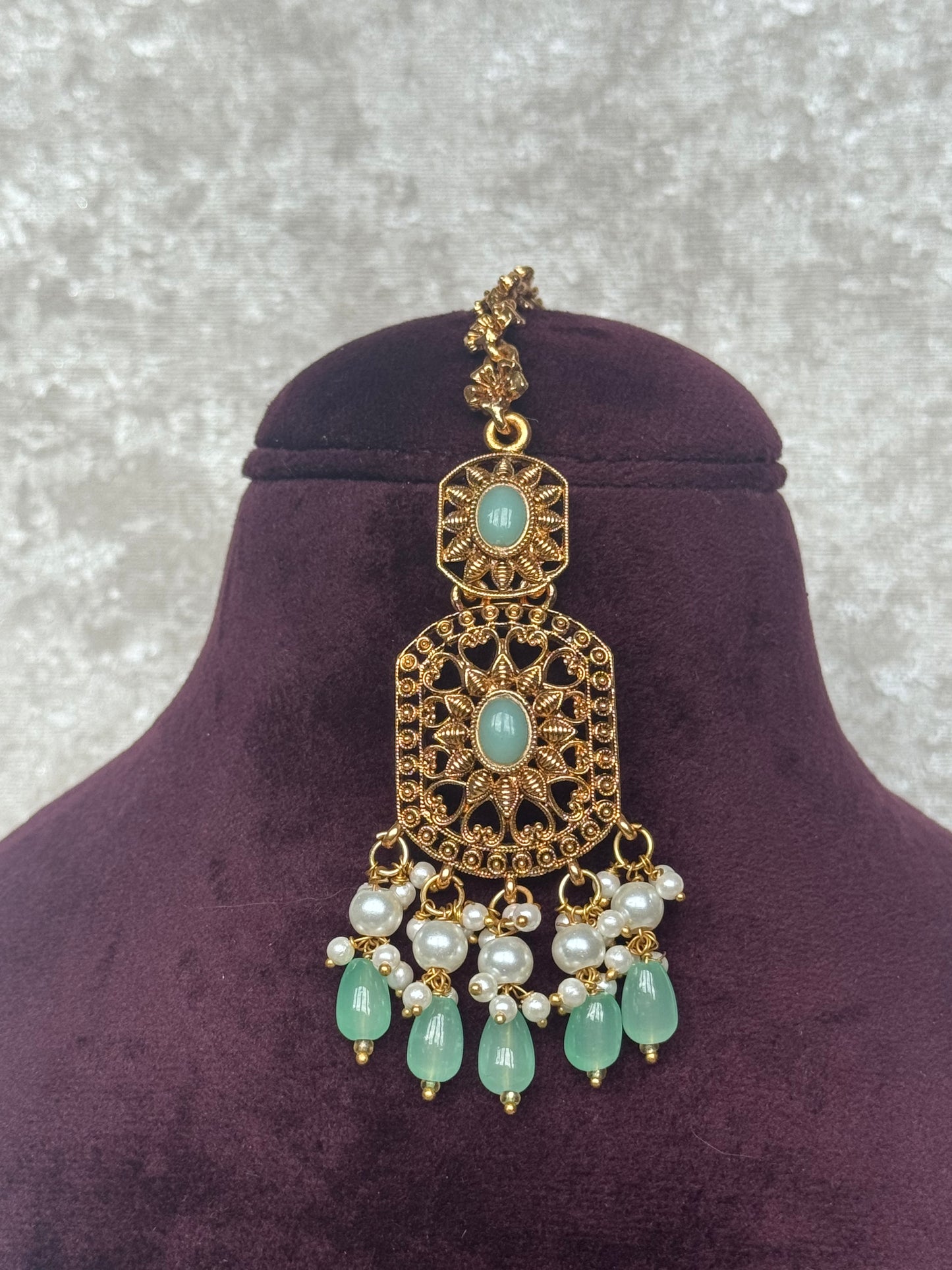 Earring Tikka Set | Detachable Sahara | The Tara Collection
