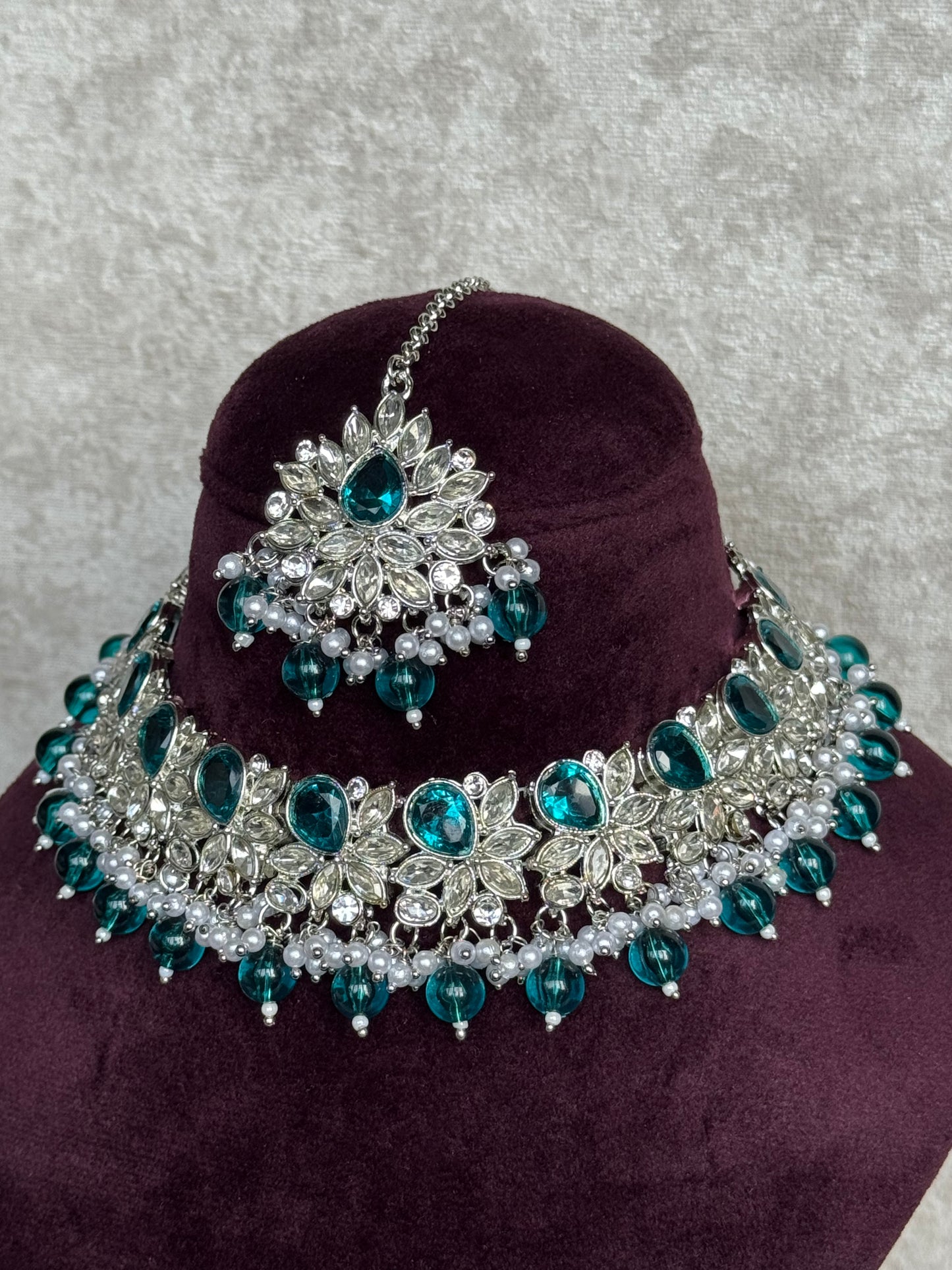 Silver Necklace Set Collection| The Tara Collection