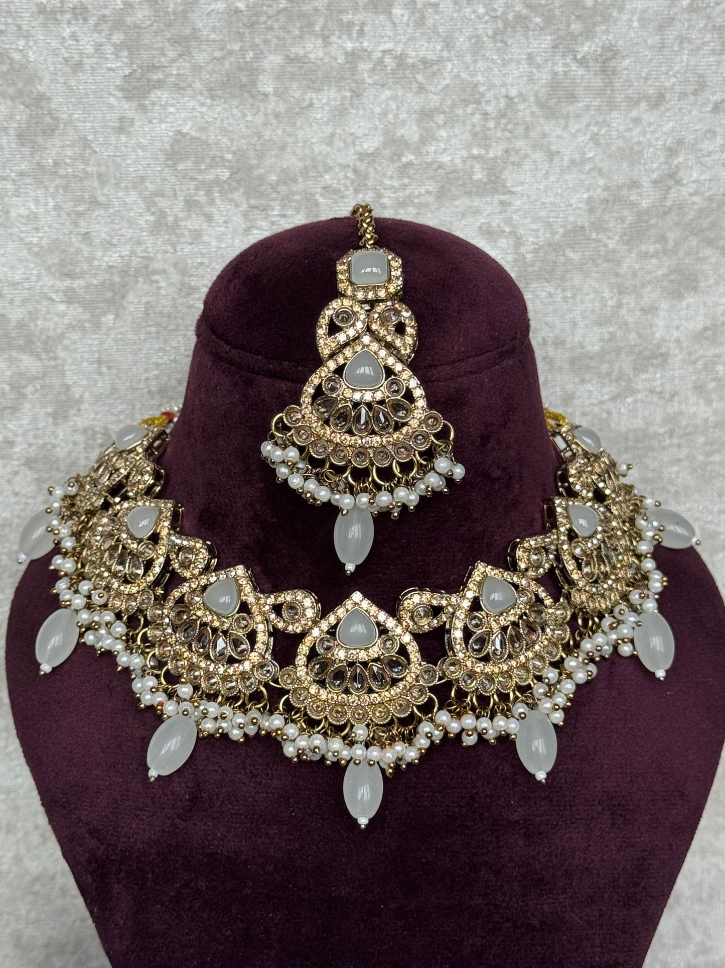 Polki Necklace Set | The Tara Collection