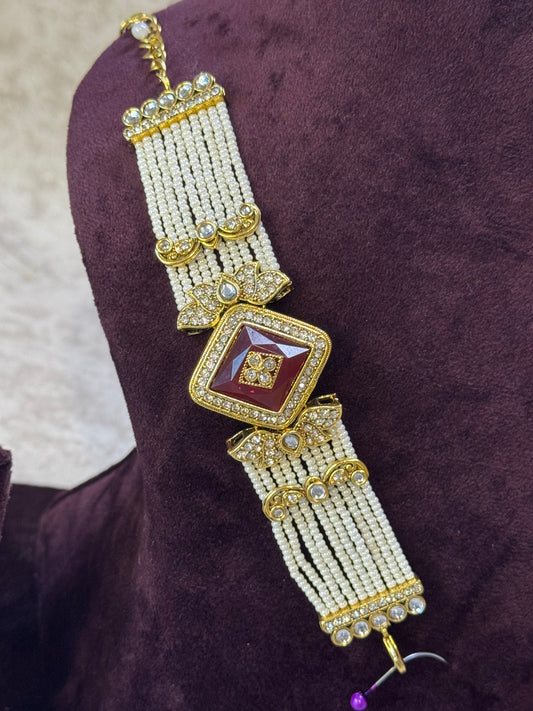 Doublet Stone Bracelet