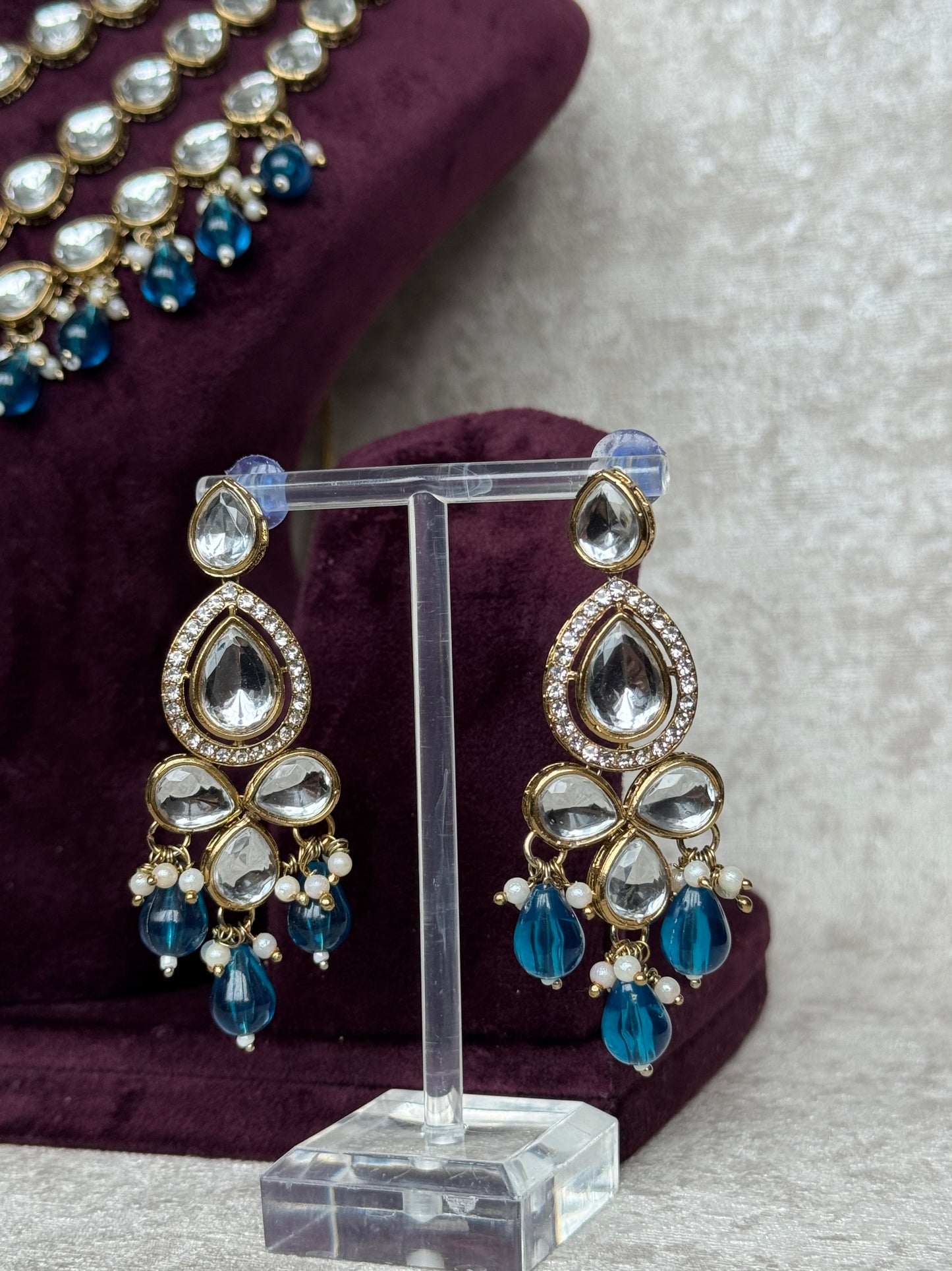 Multi Layer Kundan Necklace Set | The Tara Collection