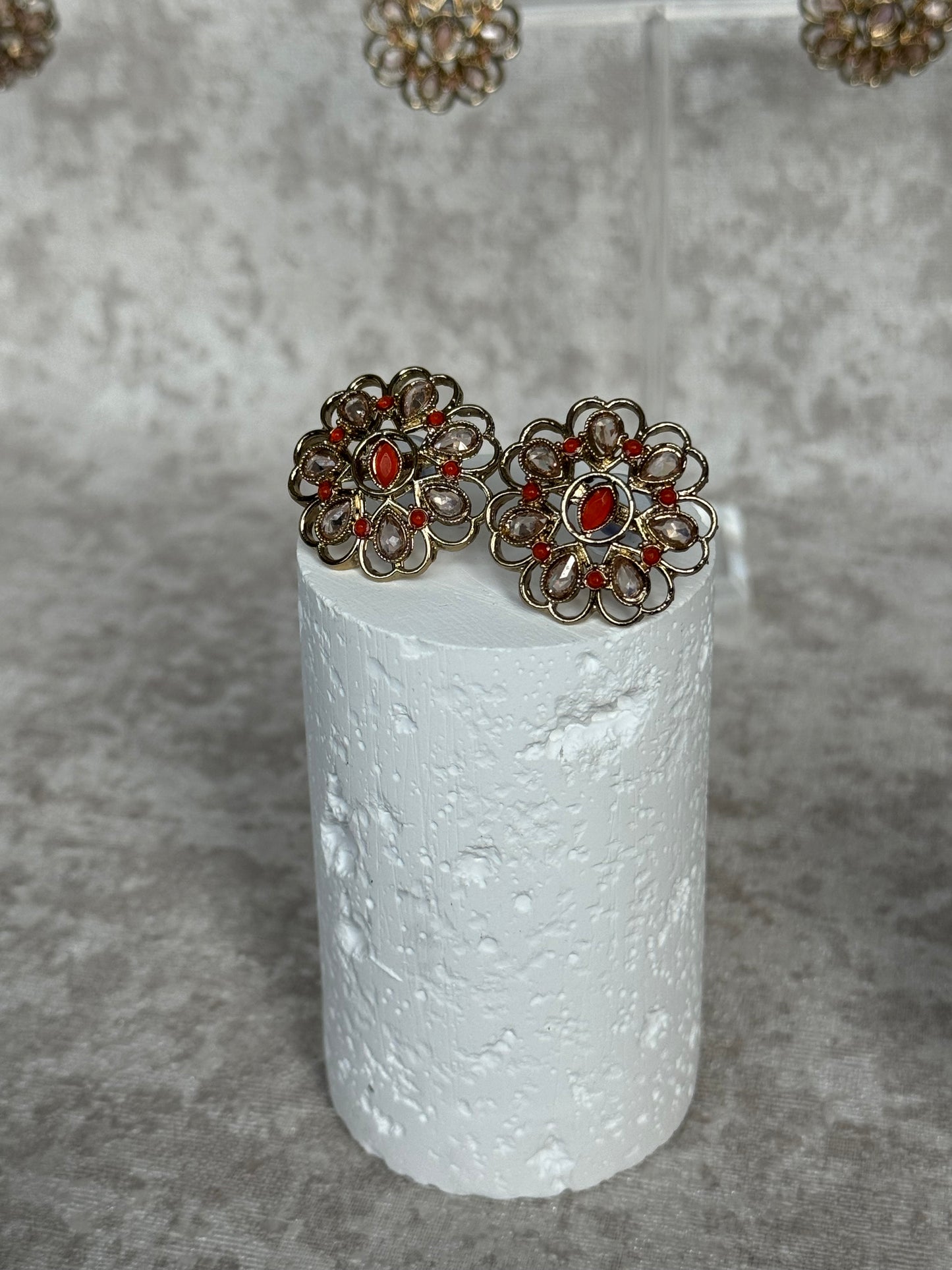 Floral Shaped Studs | The Tara Collection