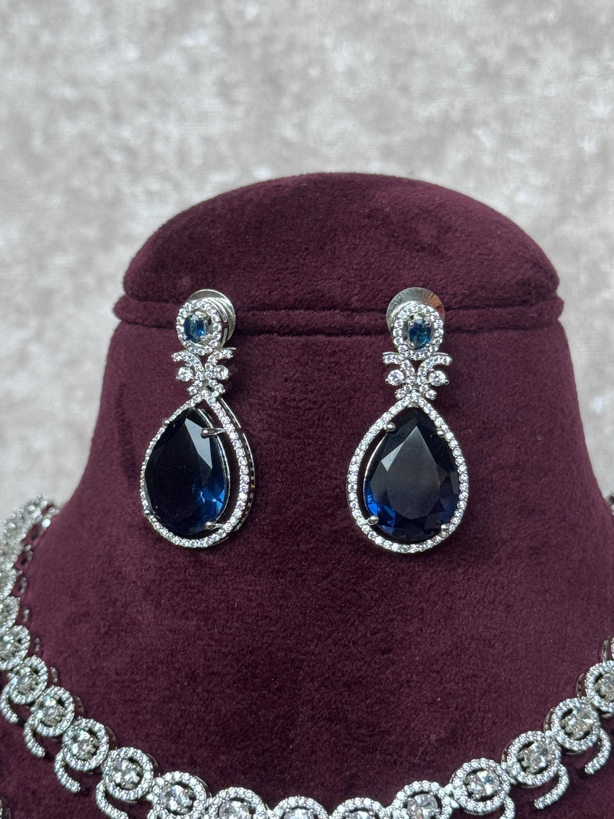 Raina - American Diamond Necklace | The Tara Collection