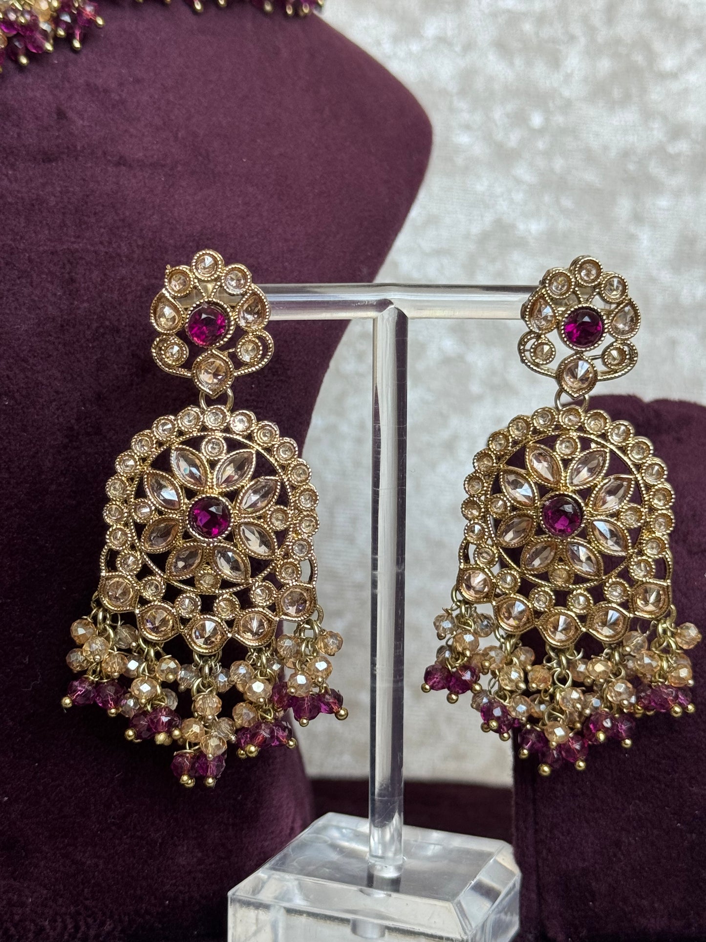 Polki Necklace Set | The Tara Collection