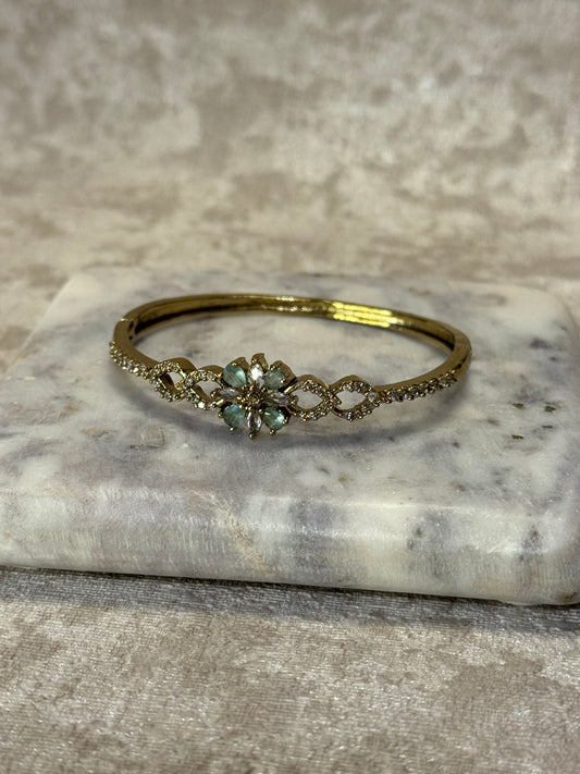 Floral American Diamond Bracelet