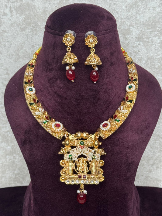 Radha Krishna Hasli Temple Set | The Tara Collection
