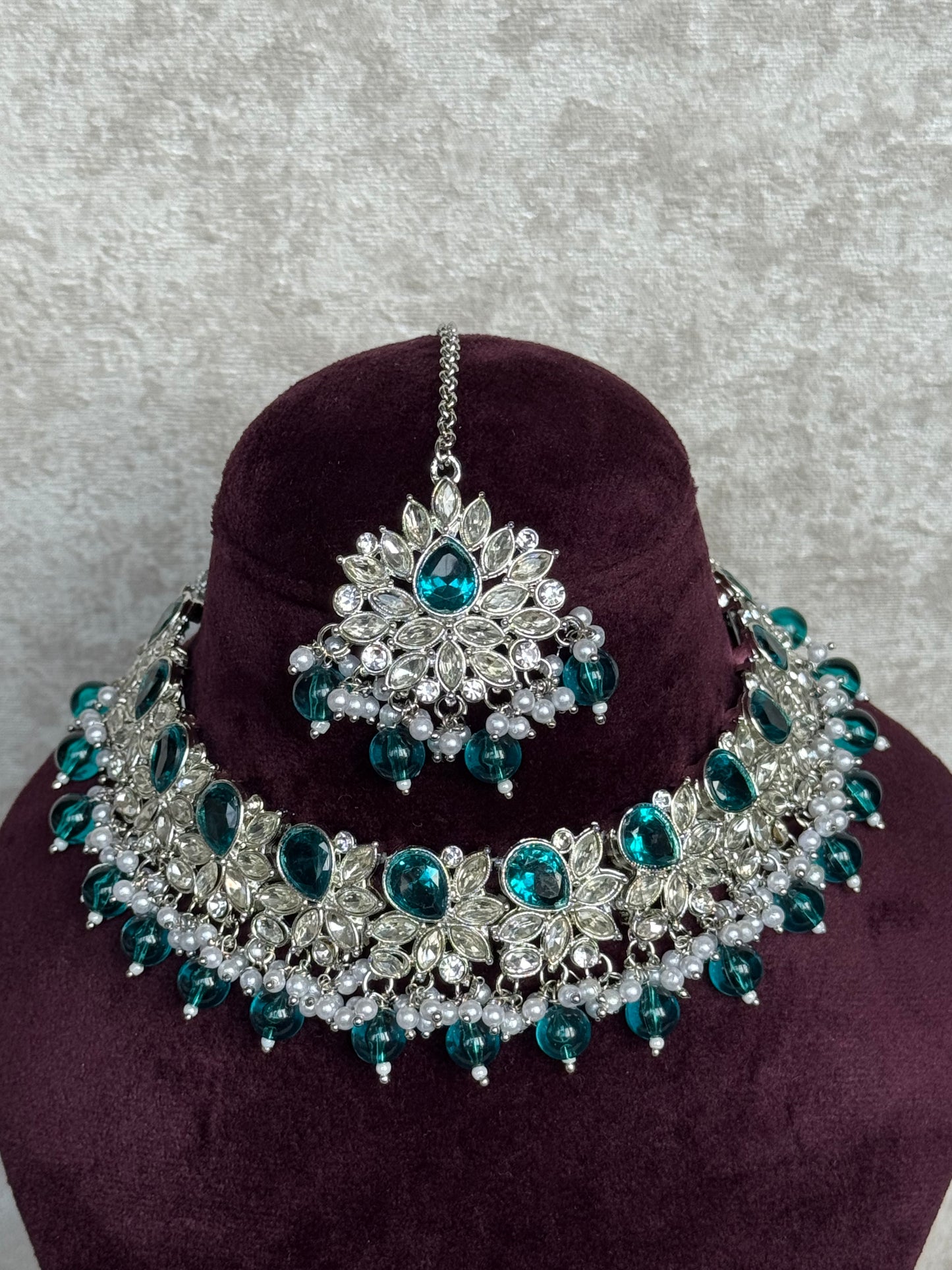 Silver Necklace Set Collection| The Tara Collection