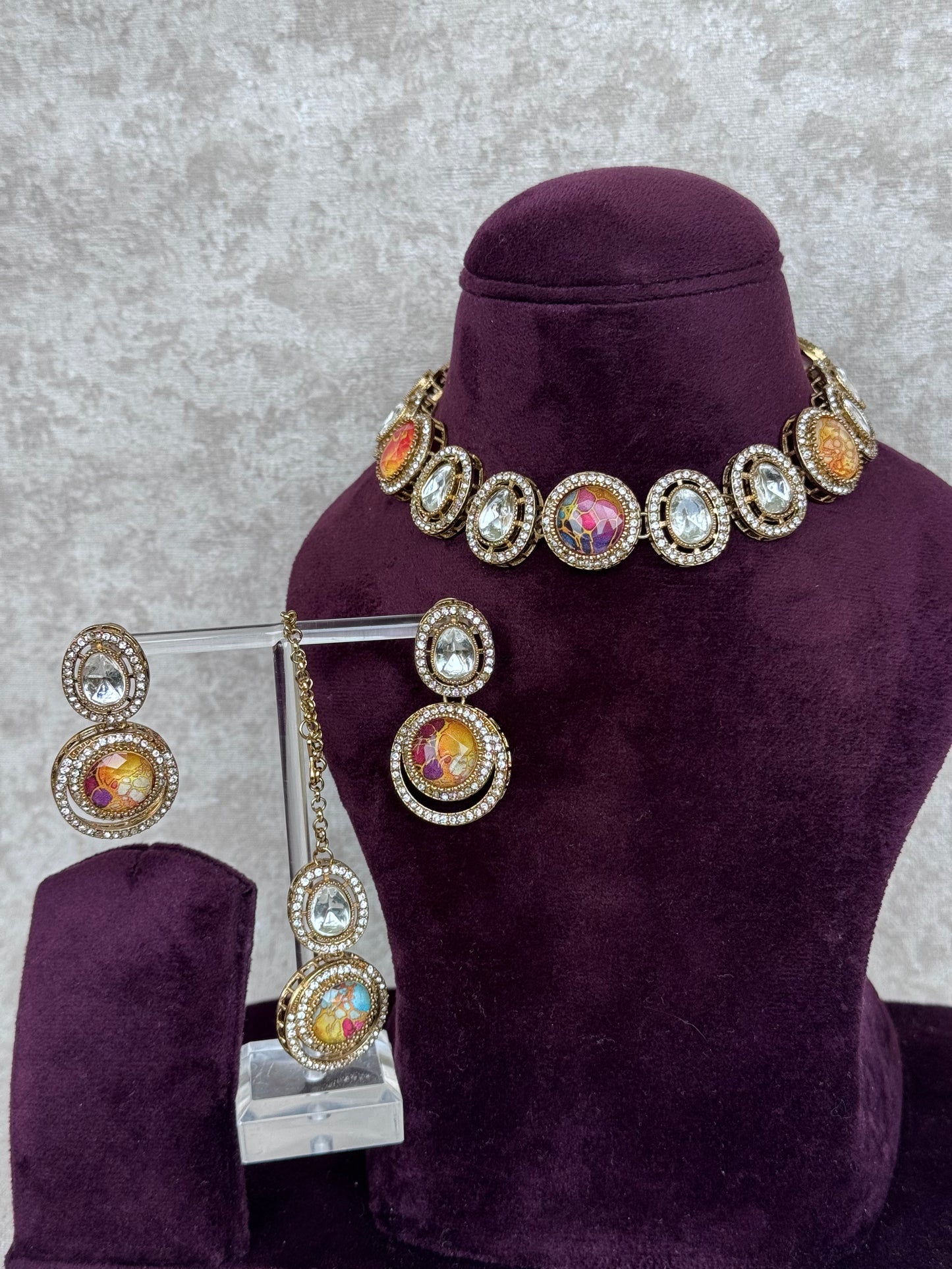 Sabya Inspired Necklace Set | The Tara Collection