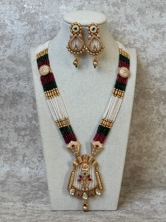 Rice Bead Heritage Mala Set | The Tara Collection
