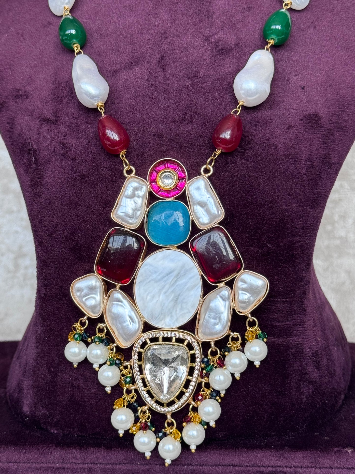 Long Mala Pearl Set | The Tara Collection