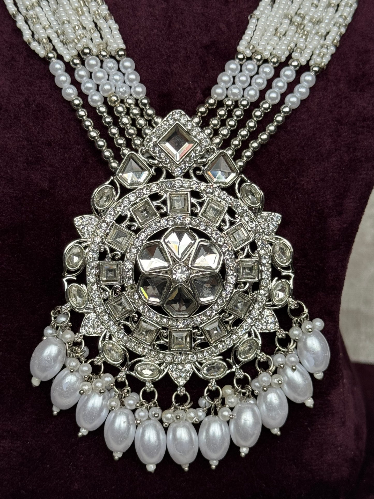 Rice Bead Silver Mala Set | The Tara Collection