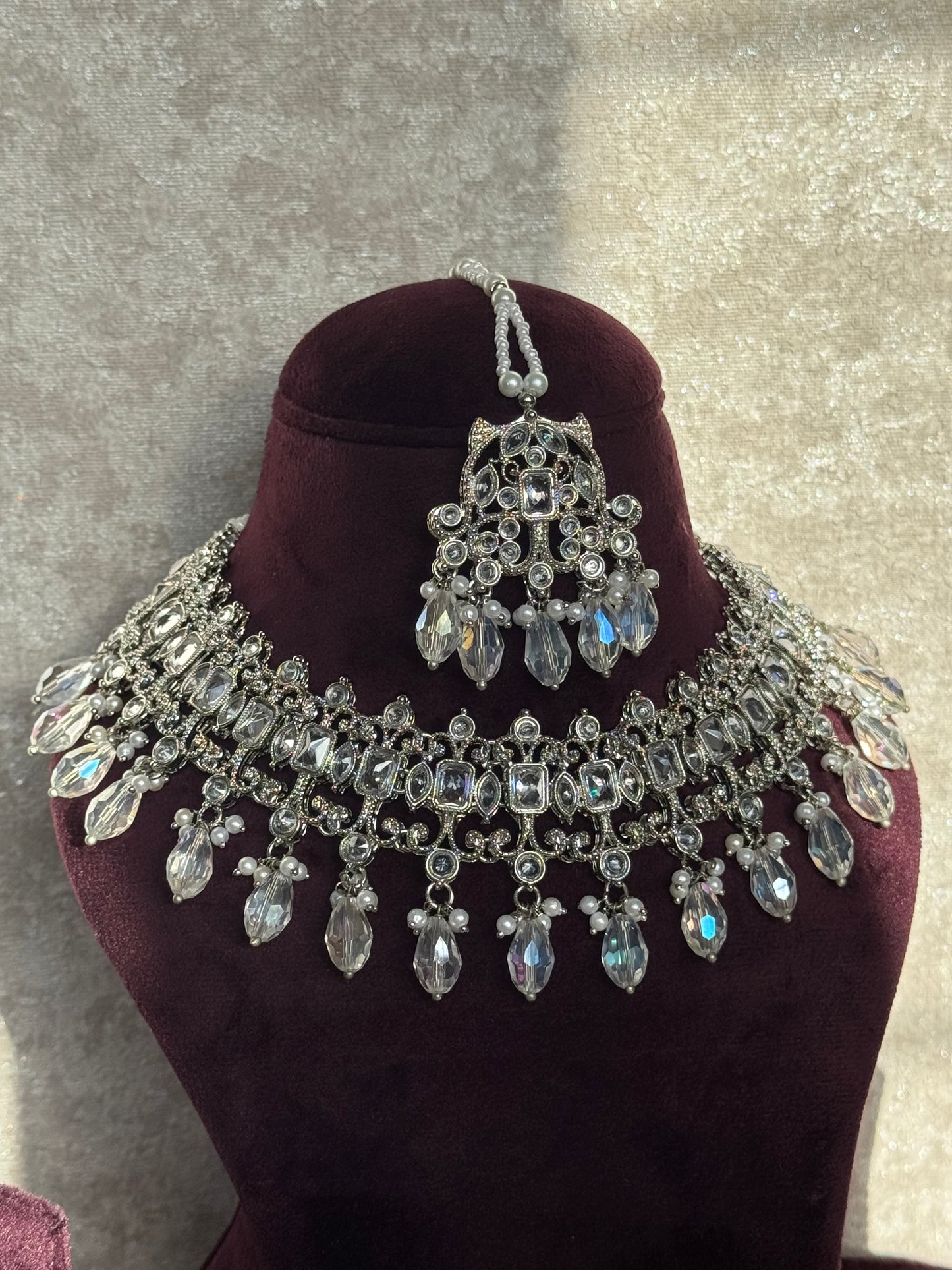 Crystal Necklace Set | The Tara Collection