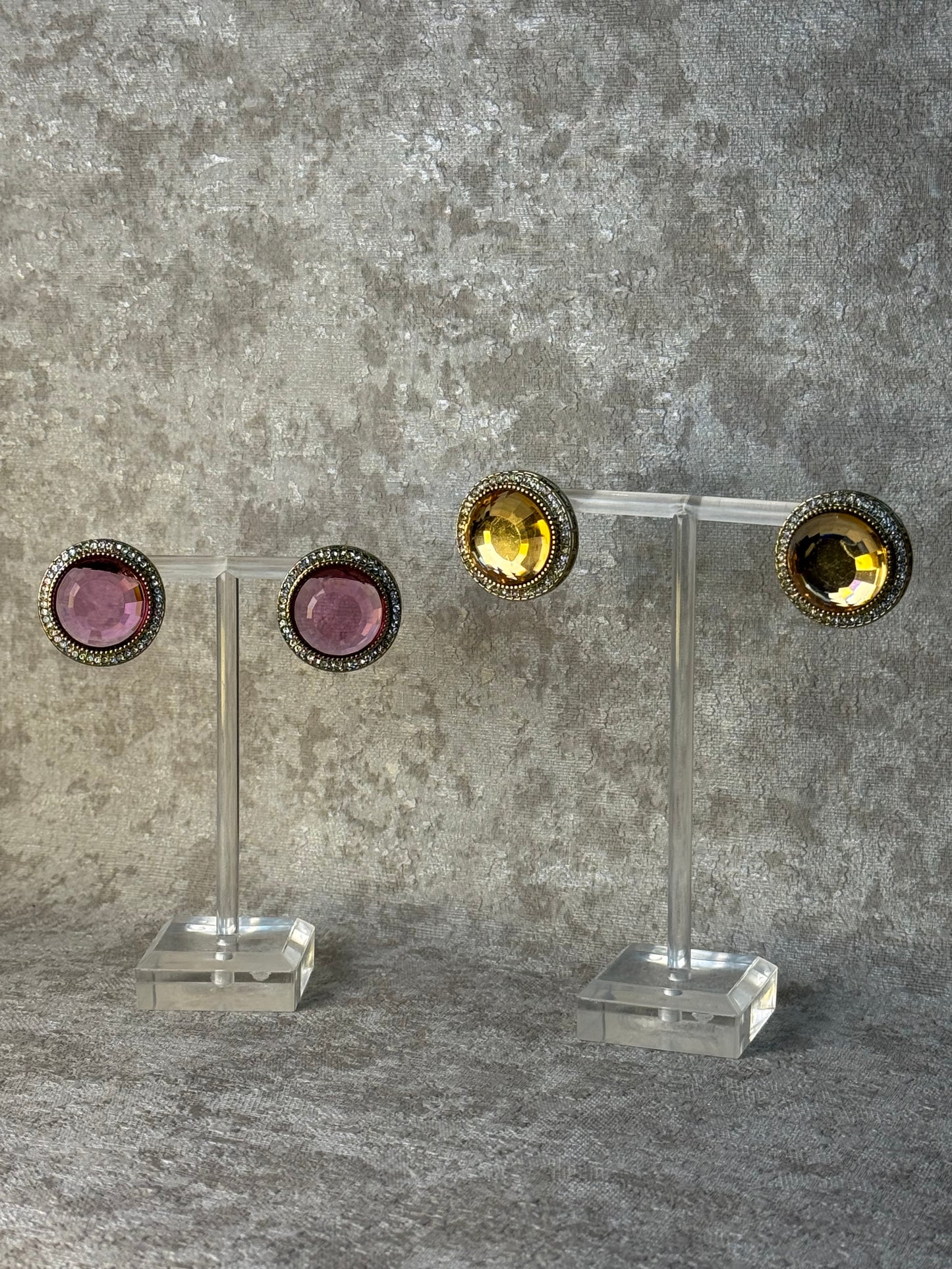Round Statement Studs
