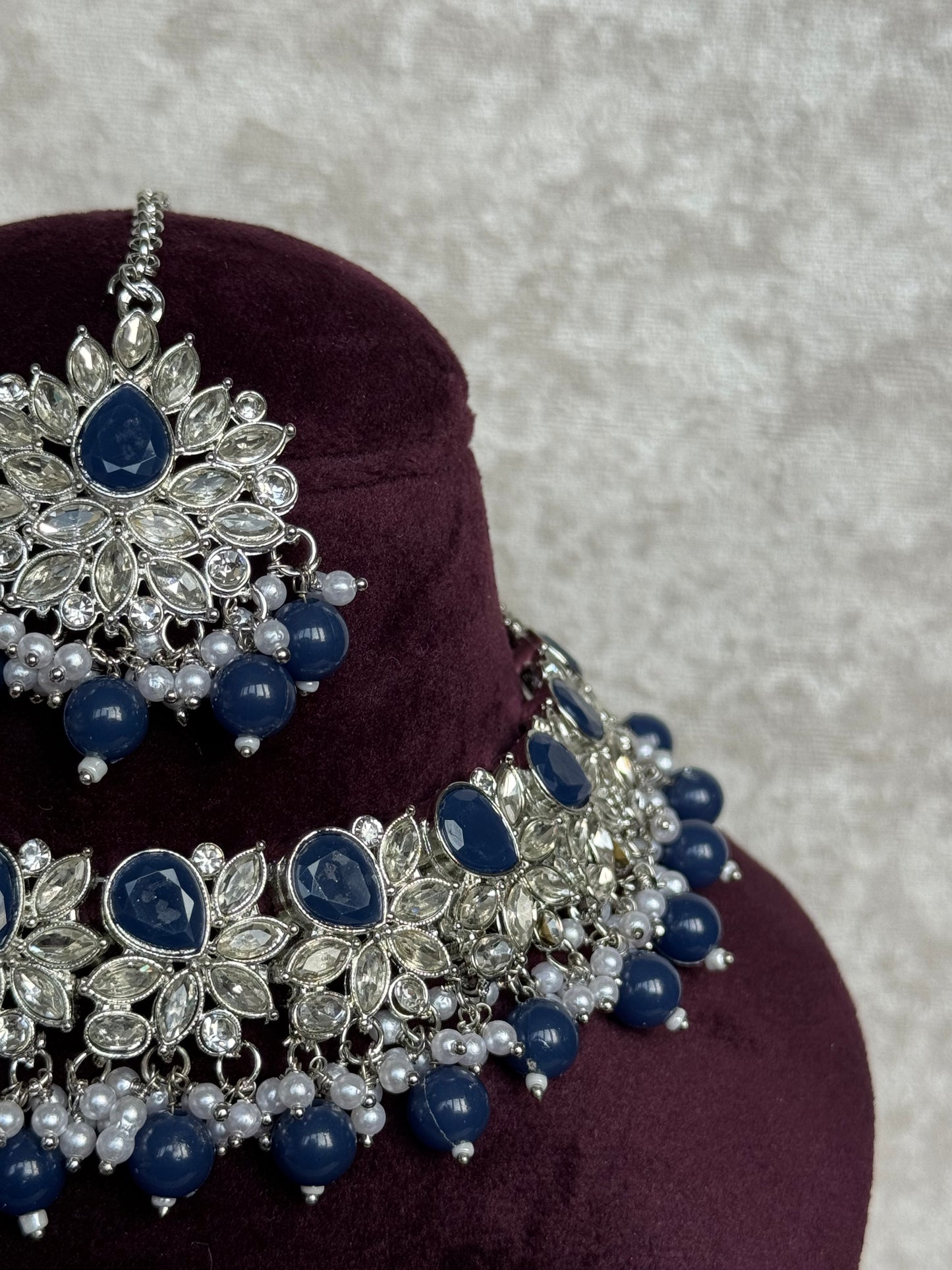 Silver Necklace Set Collection| The Tara Collection